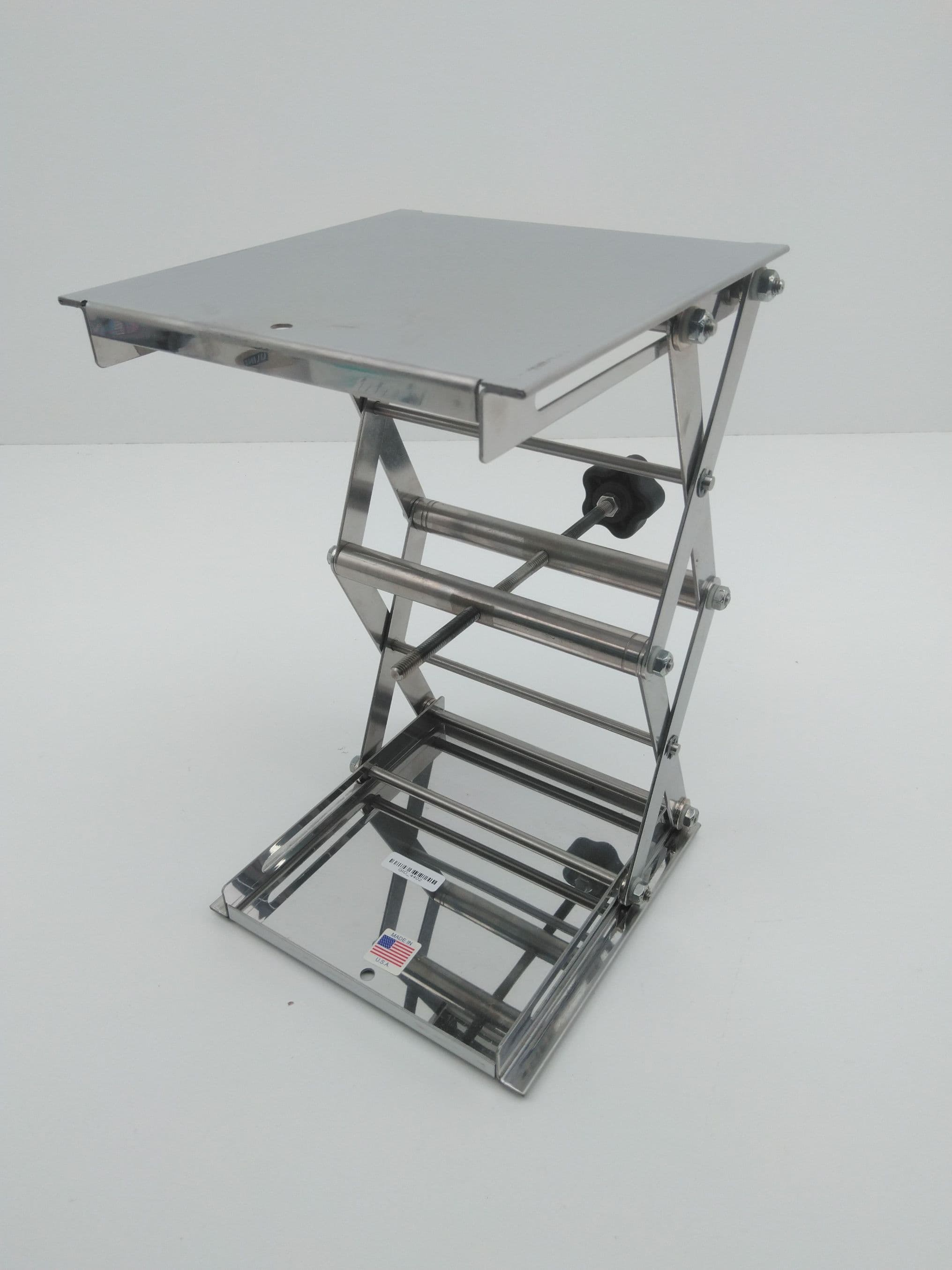 Magnetic Stainless Steel 8" x 8" x 13" Lab Jack