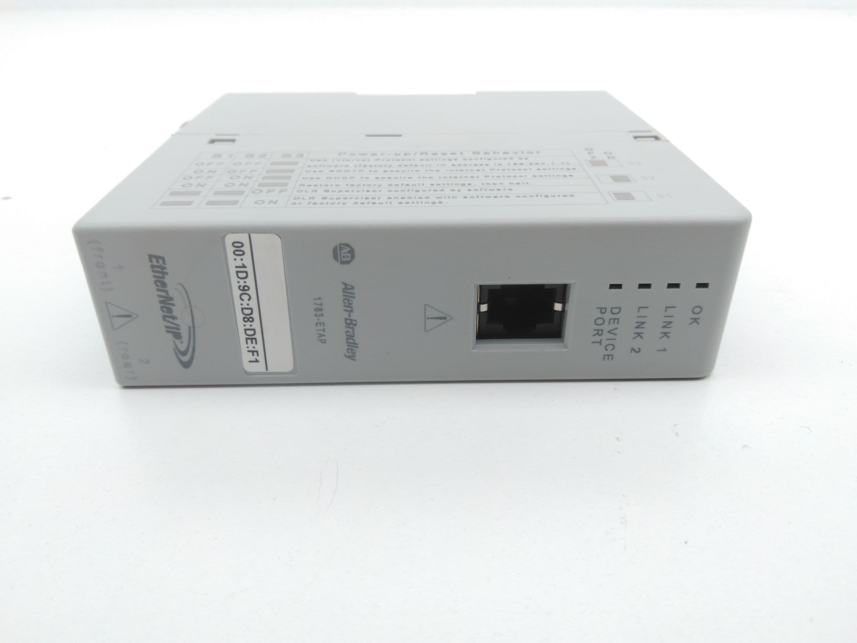 Allen-Bradley 1783-ETAP Ser A EtherNet/IP Tap Module, 3-Port 10/100 Mbps