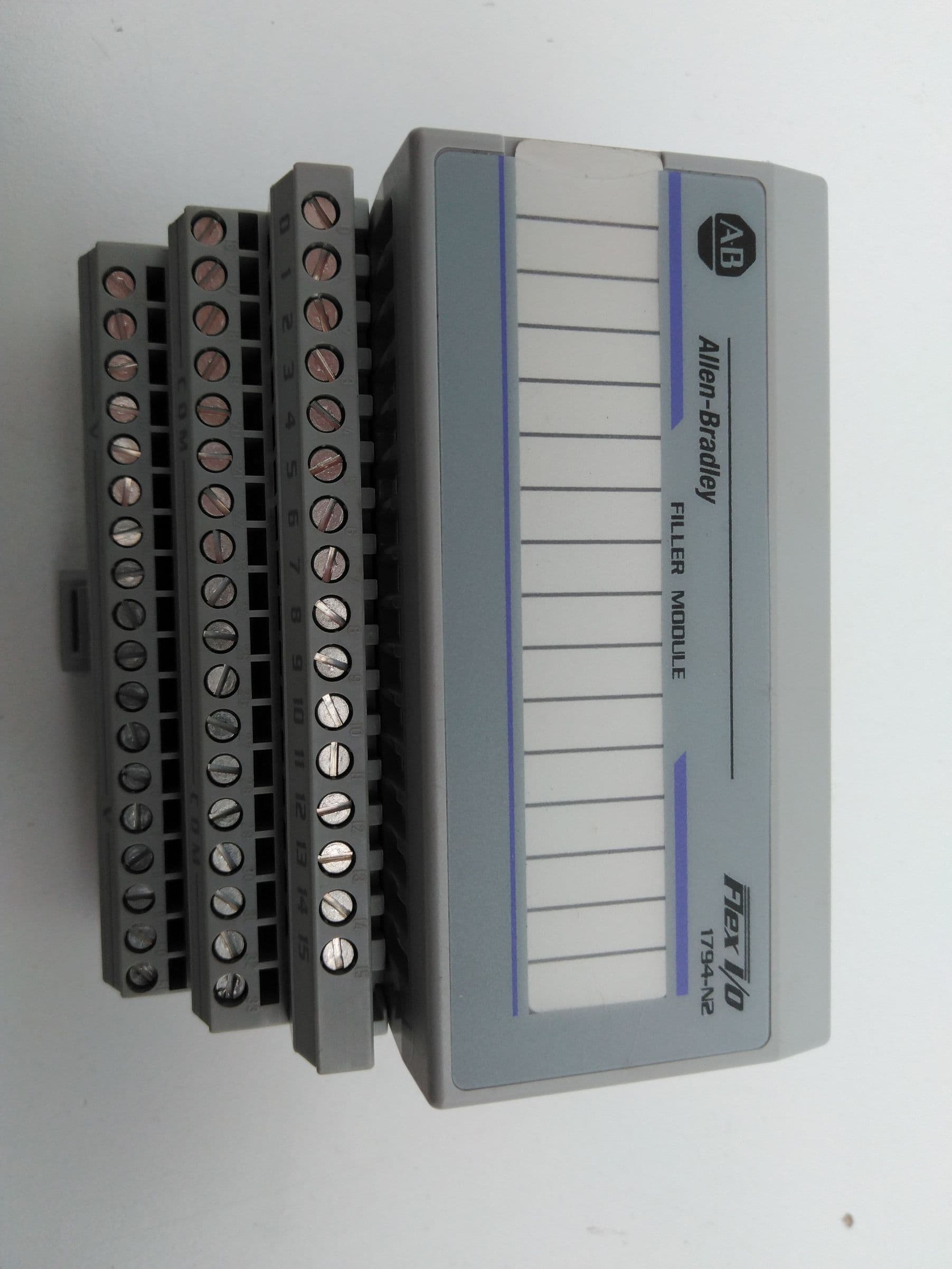 Allen-Bradley 1794-N2 FLEX I/O Dummy Filler Module w/ 1794-TB3 Terminal Base