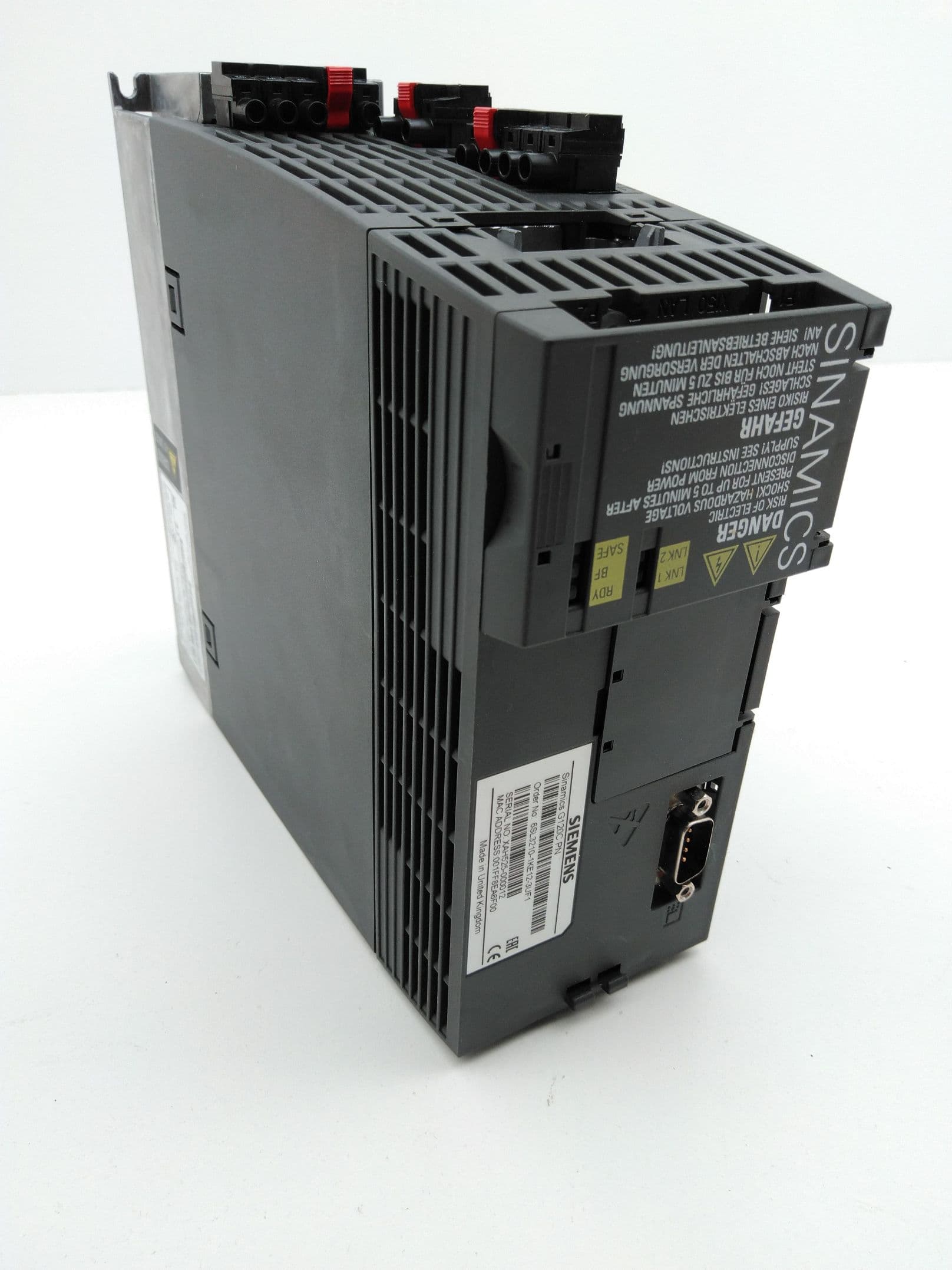 Siemens 6SL3210-1KE12-3UF1 AC Drive Frequency Converter