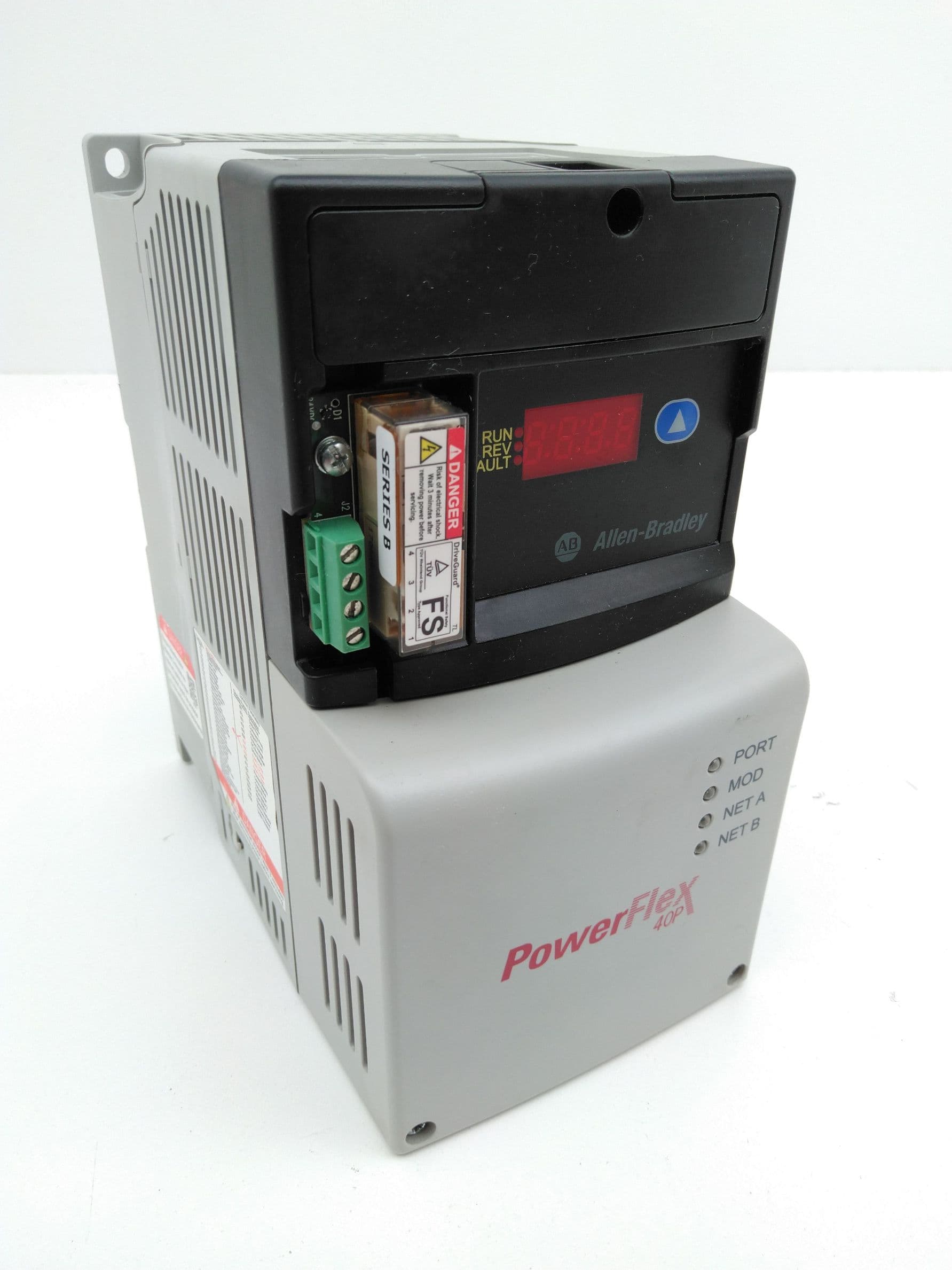 Allen-Bradley 22D-D4P0N104 PowerFlex 40P AC Drive, 480VAC, 3-Phase, 4A, 2HP
