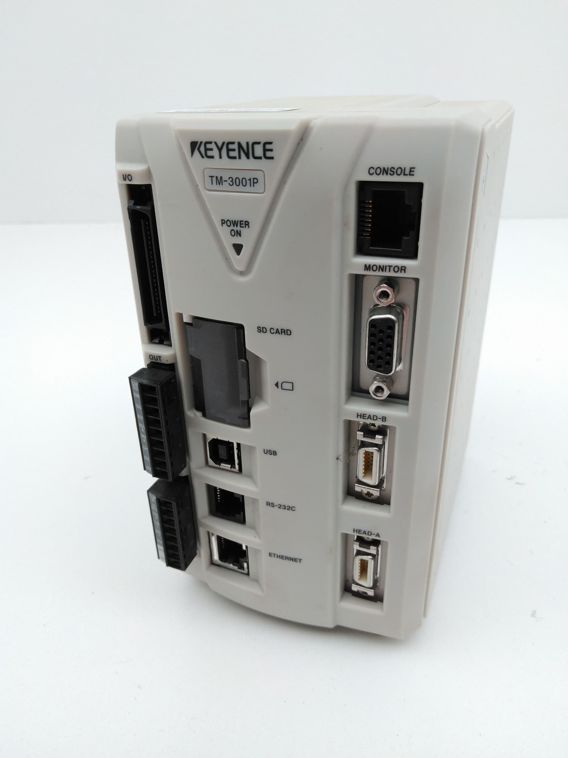 Keyence TM-3001P High Speed 2D Optical Micrometer Controller, PNP Type