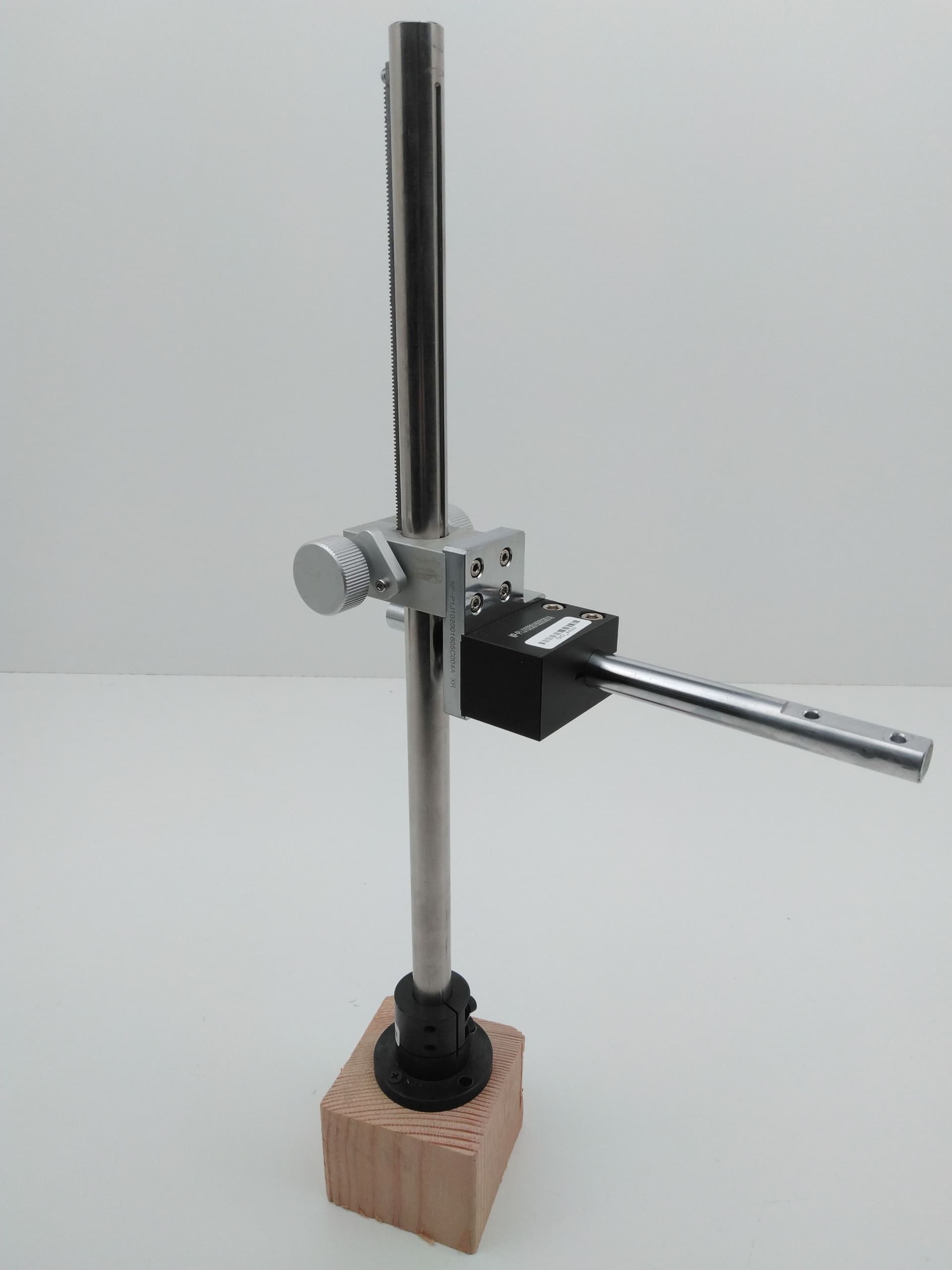 Positioning Arm 19" High x 7" With Locking Rack and Pinion Adj.
