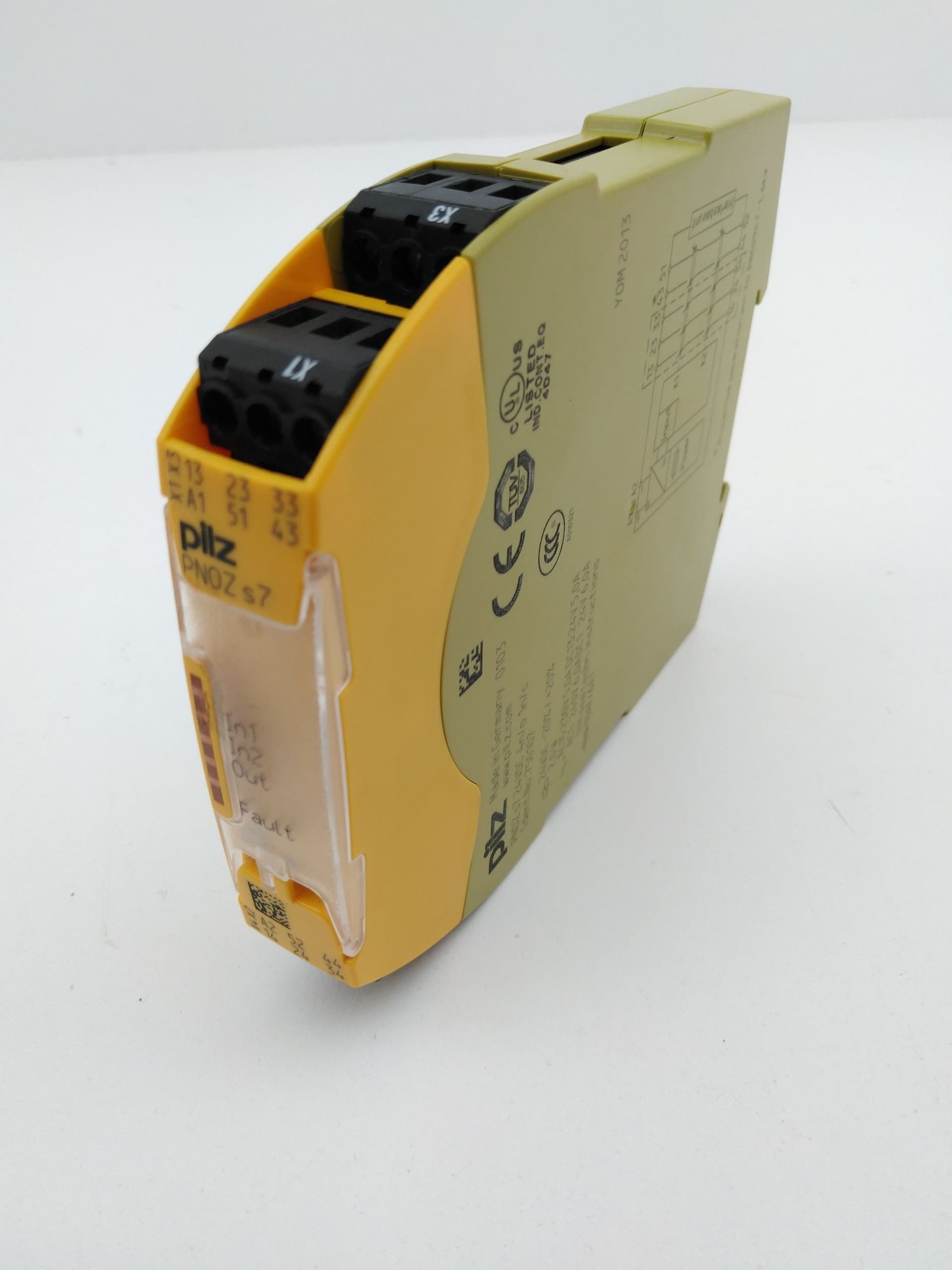 Pilz 750107 PNOZ S7 24VDC 4N/O 1N/C Contact Expansion Safety Relay Module