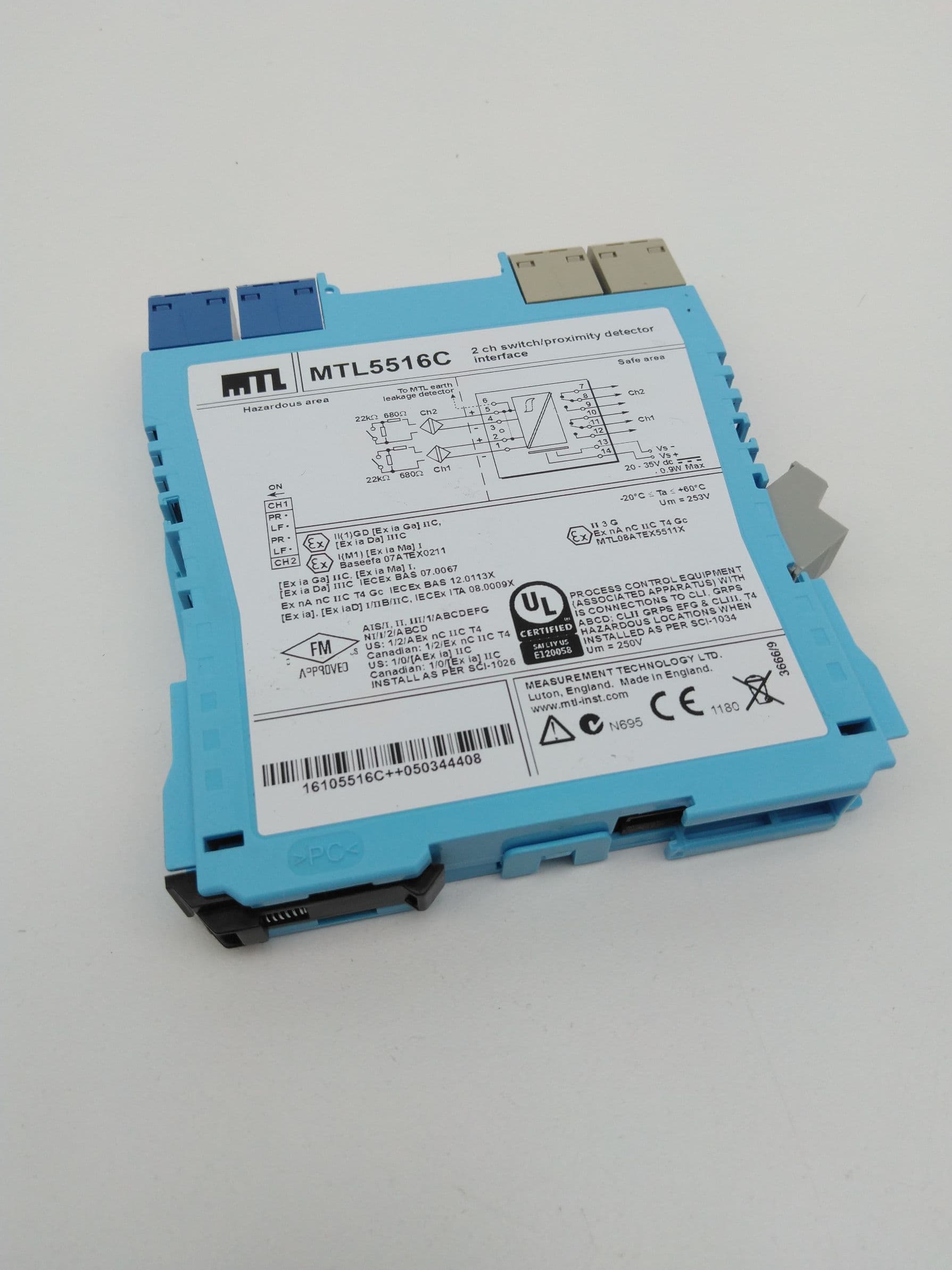 MTL 5516C 2 CH Switch Proximity Detector Interface