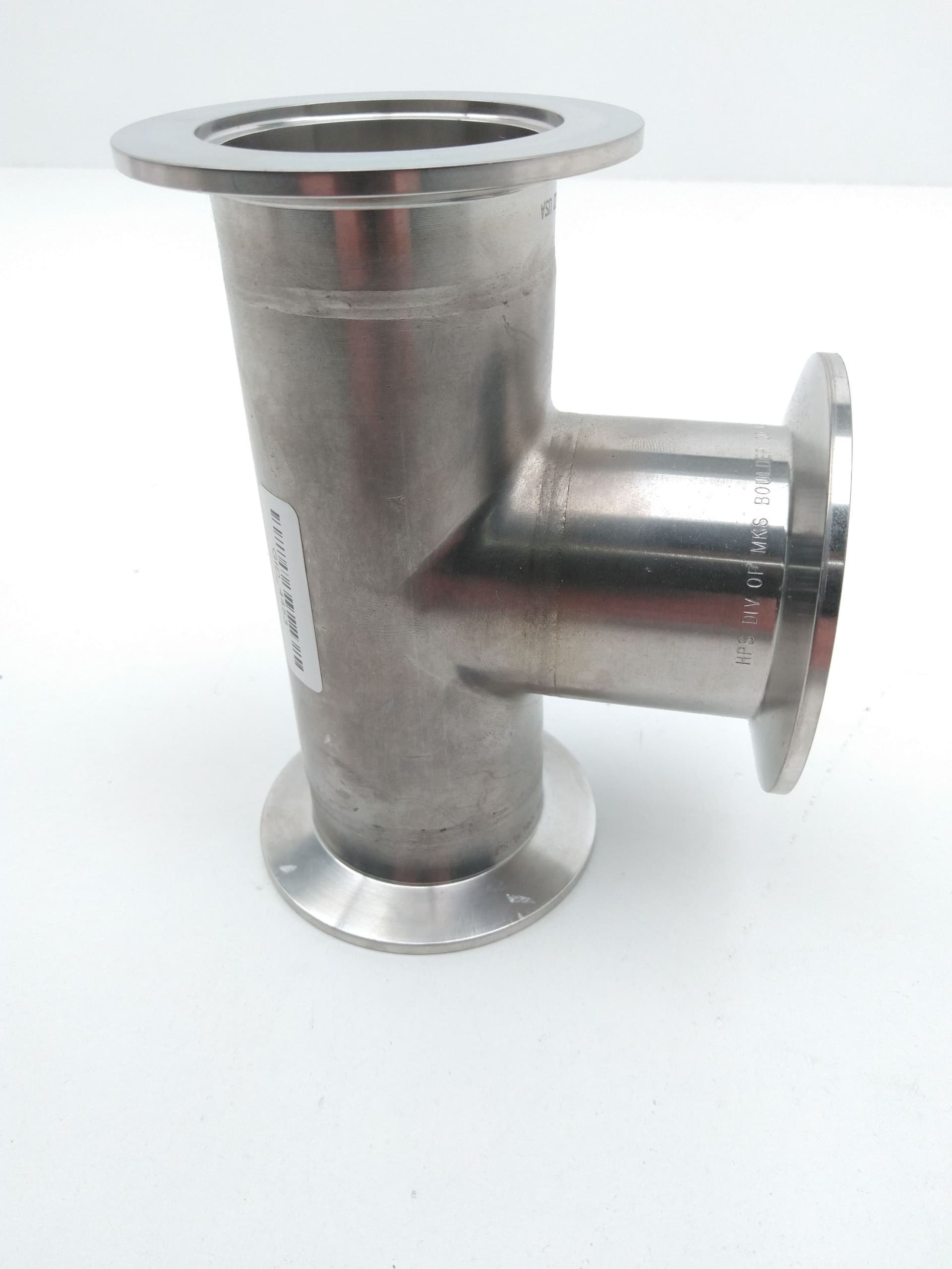 HPS KF-50 Flange Vacuum Tee Fitting