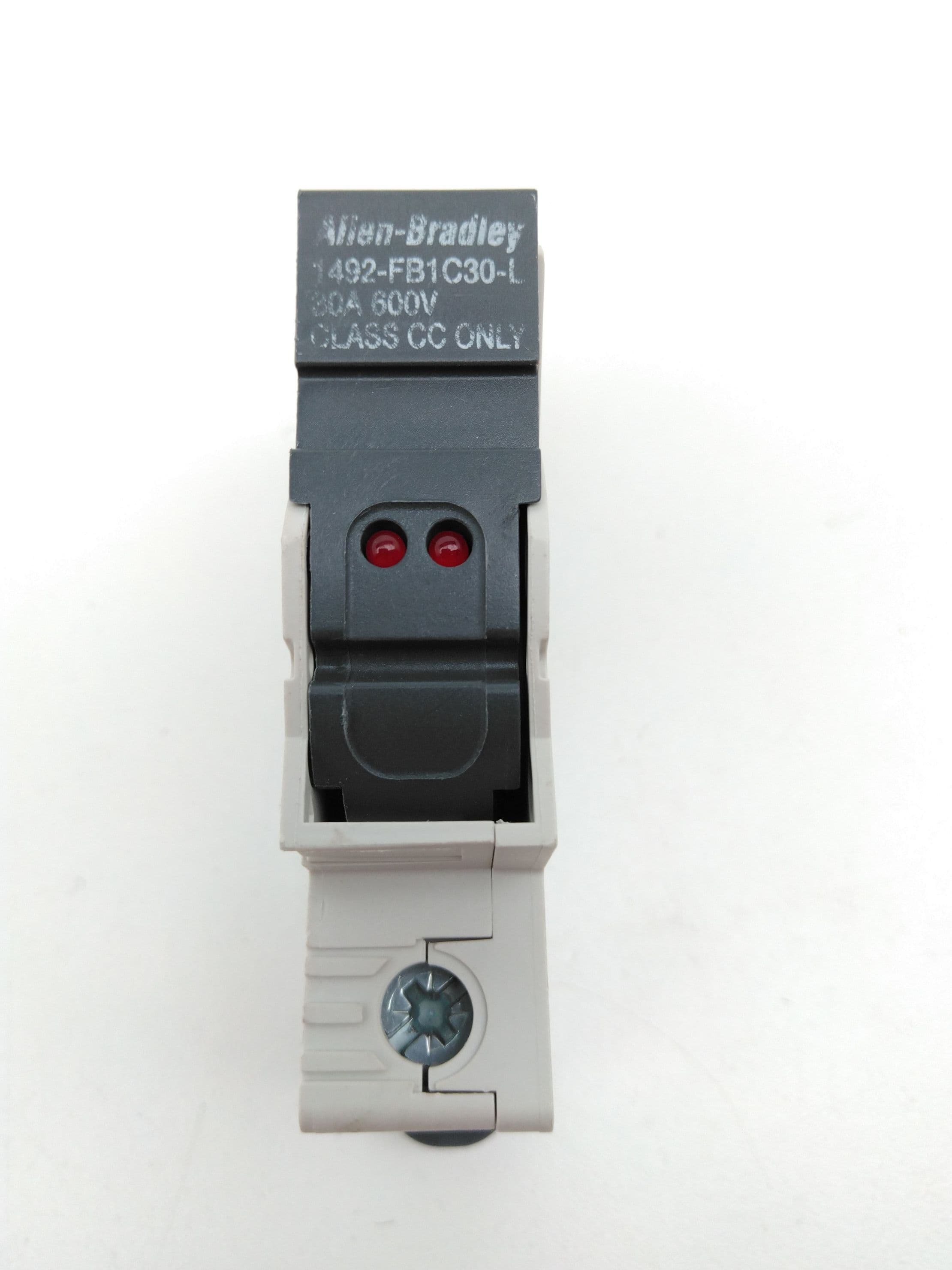 Allen-Bradley 1492-FB1C30-L Ser B Fuse Holder, 30A, 1P, 600VAC
