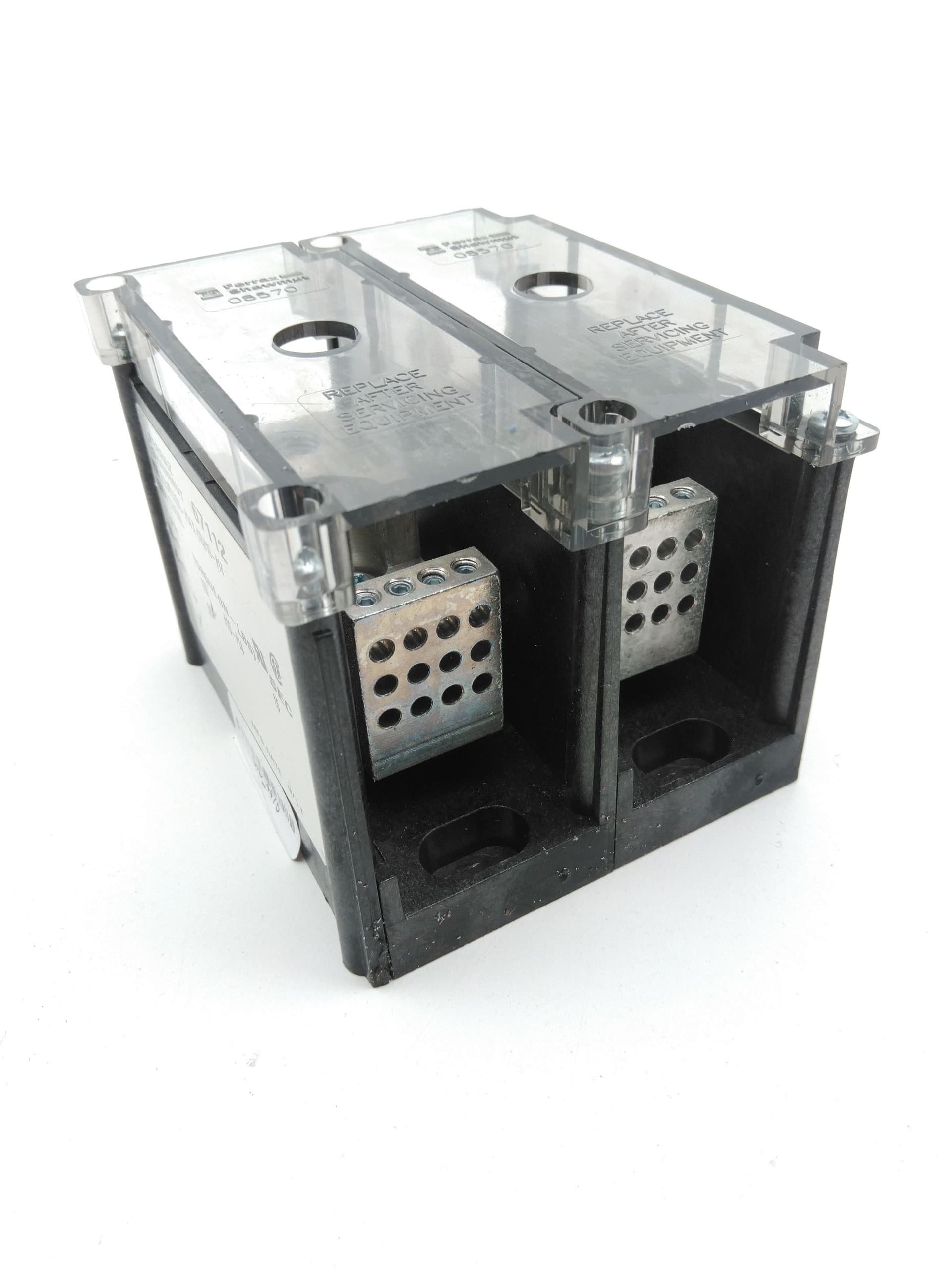 Mersen Ferraz Shawmut 67112 Power Distribution Block 175A 2P 600V