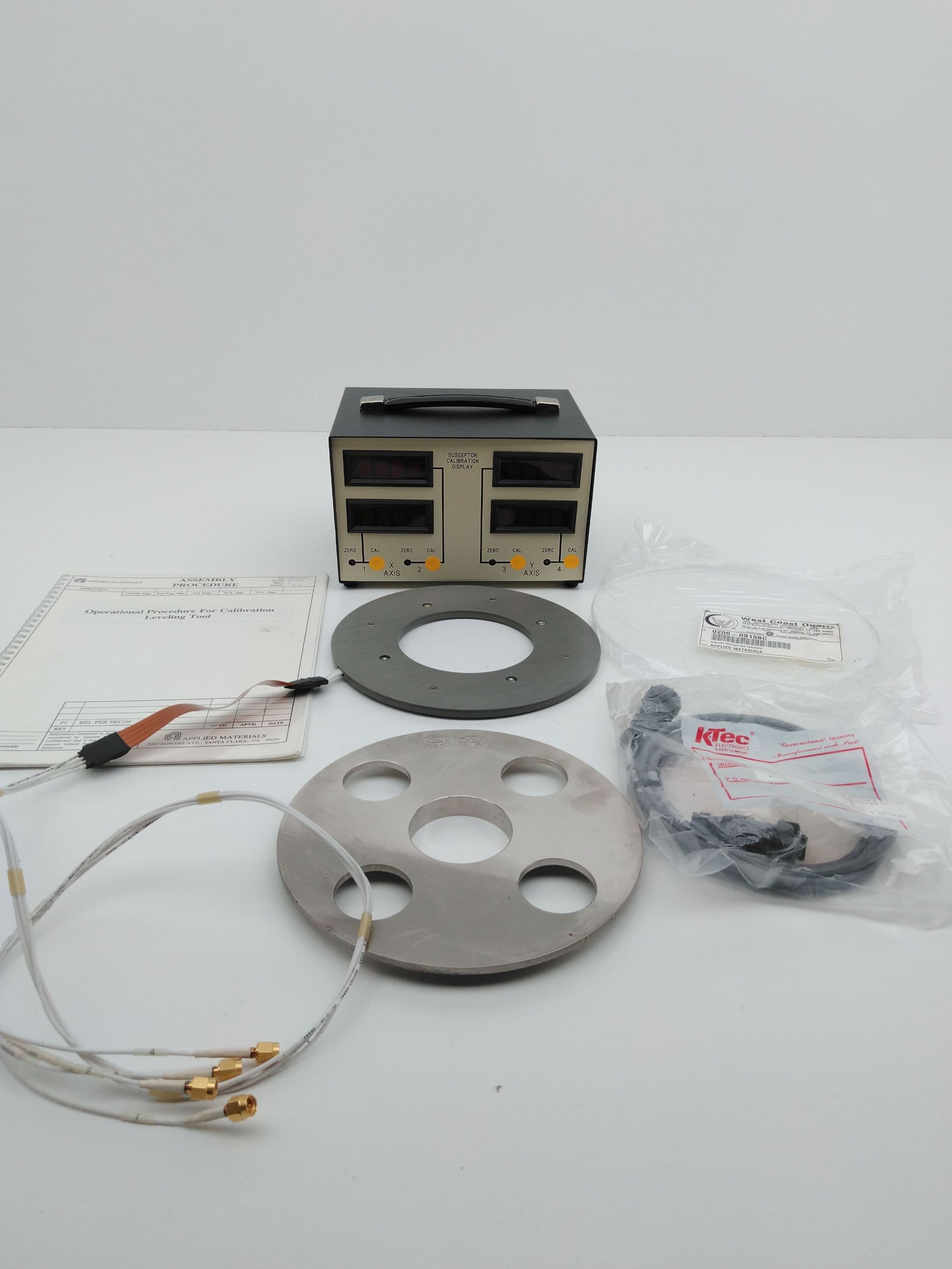 Applied Materials 0240-33232 8" Susceptor Calibration kit