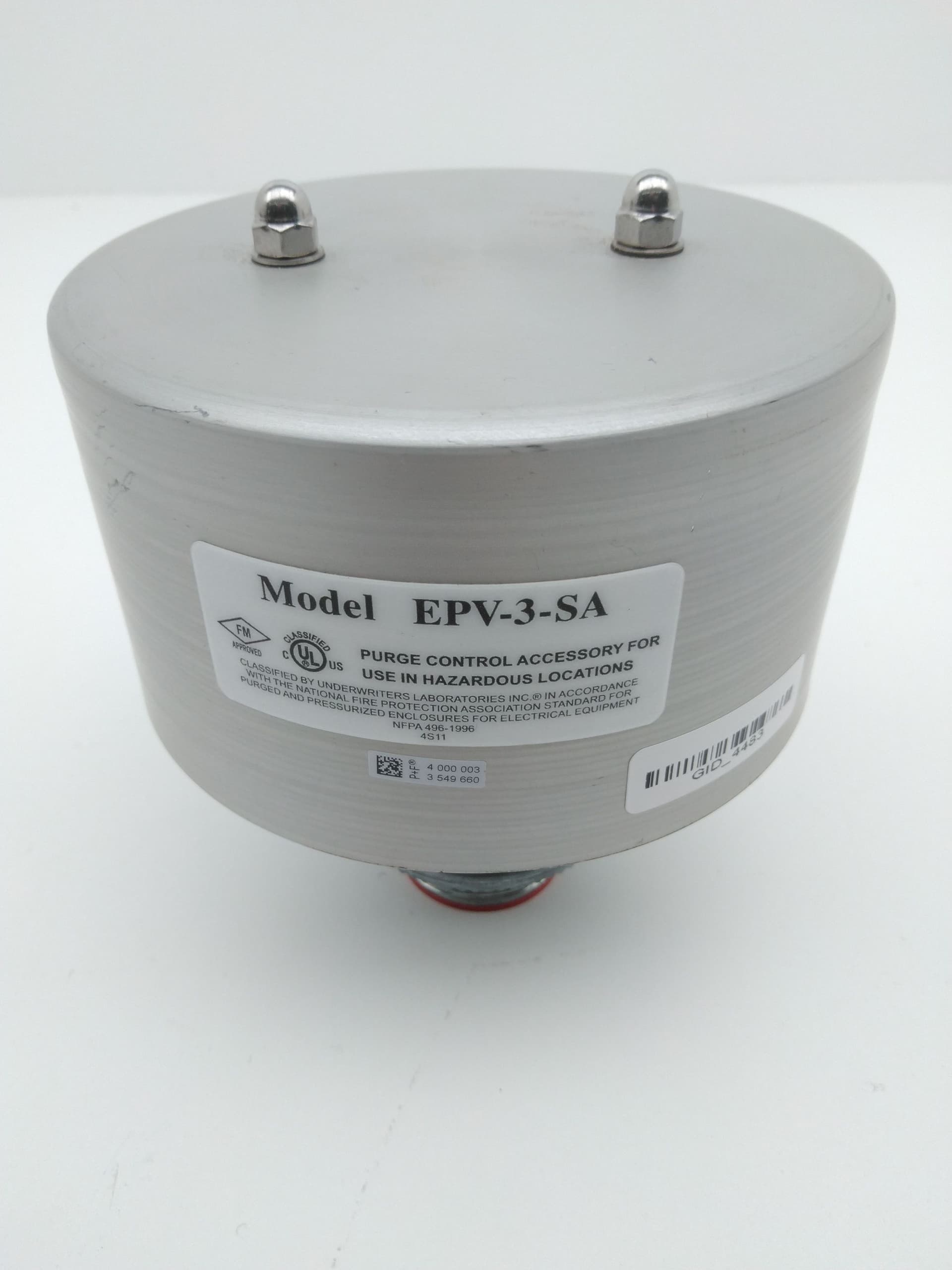 Pepperl+Fuchs EPV-3-SA Enclosure Protection Vent