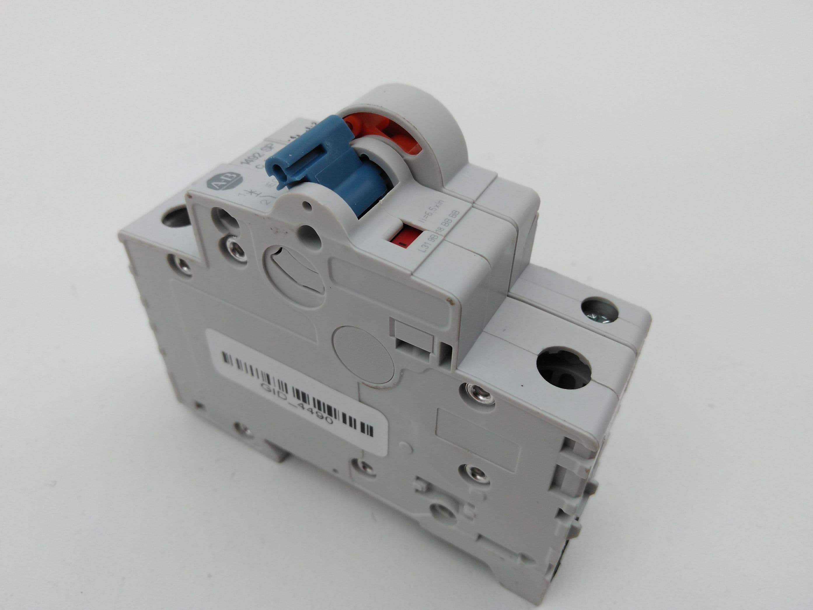 Allen-Bradley 1492-SPM1C300 Miniature Circuit Breaker 30A w/ 1489-AMRA3 Aux Con