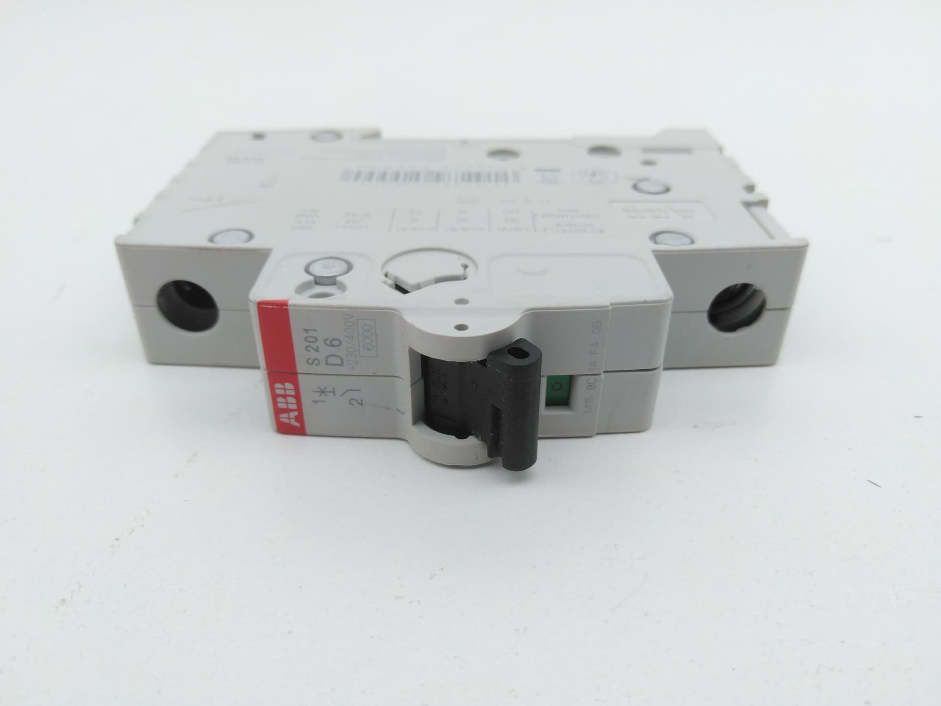 ABB S 201M D6 Circuit Breaker, 6A, 1P, 277/480VAC