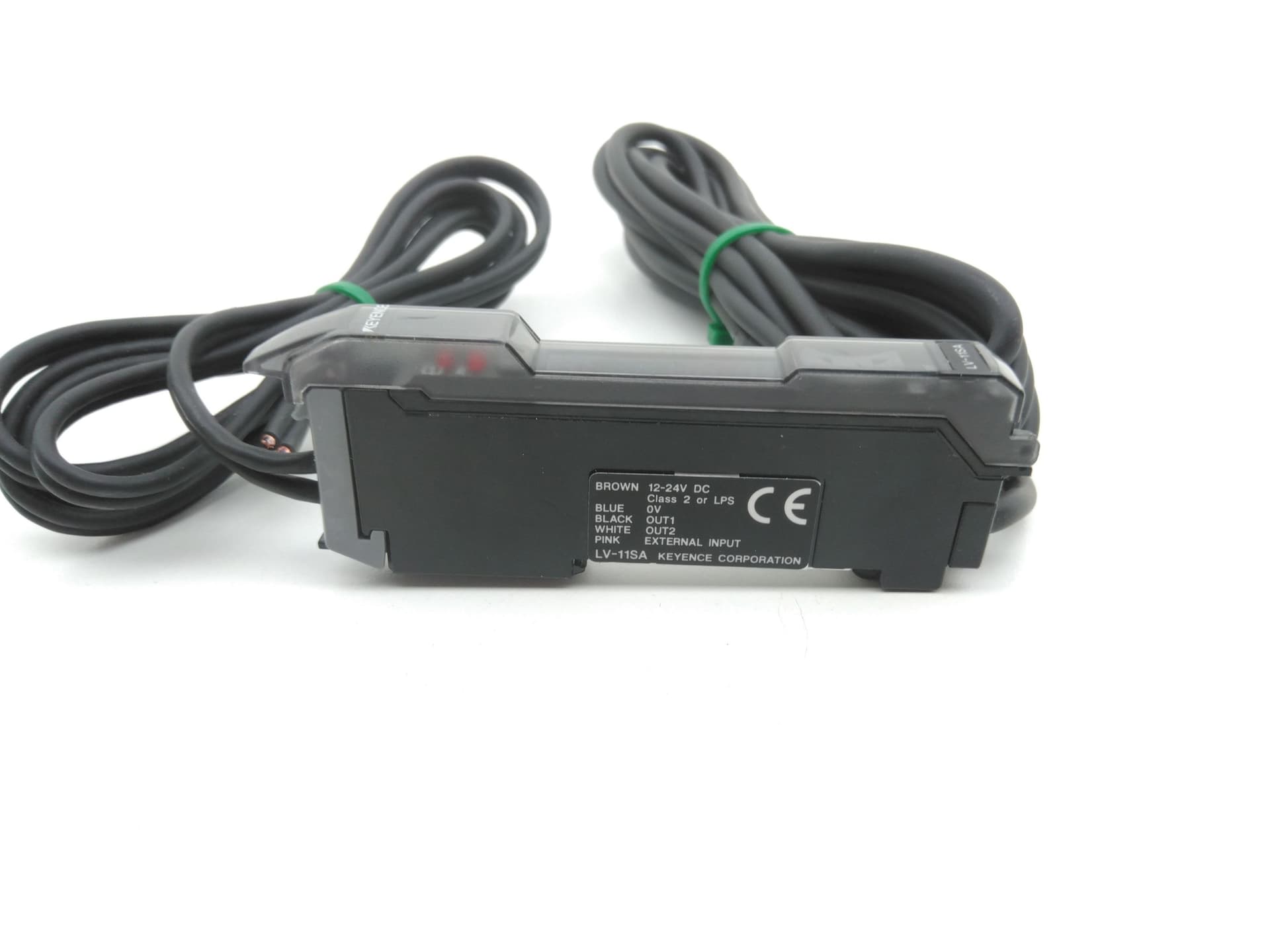 Keyence LV-11SA Main Amplifier Unit, NPN