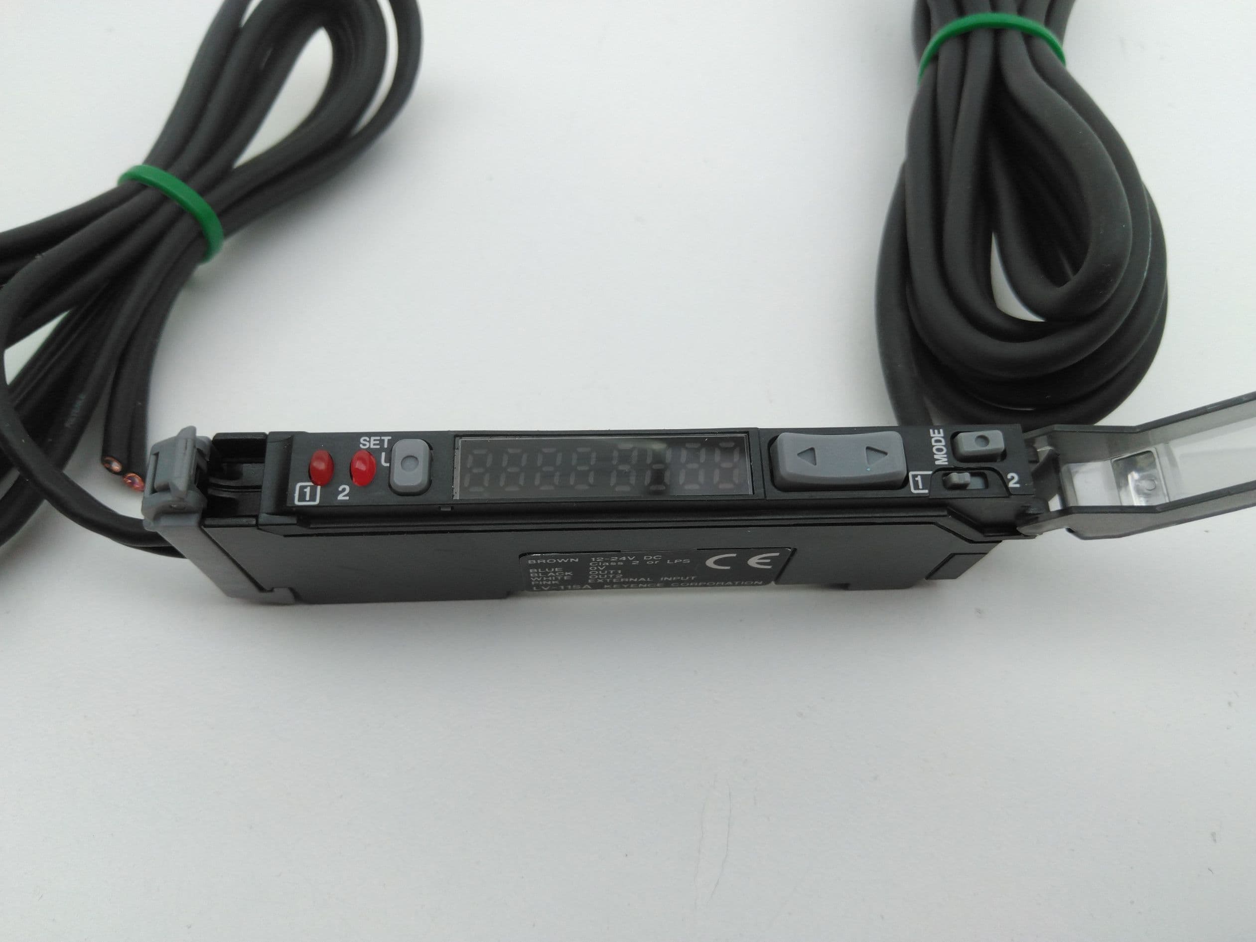 Keyence LV-11SA Main Amplifier Unit, NPN