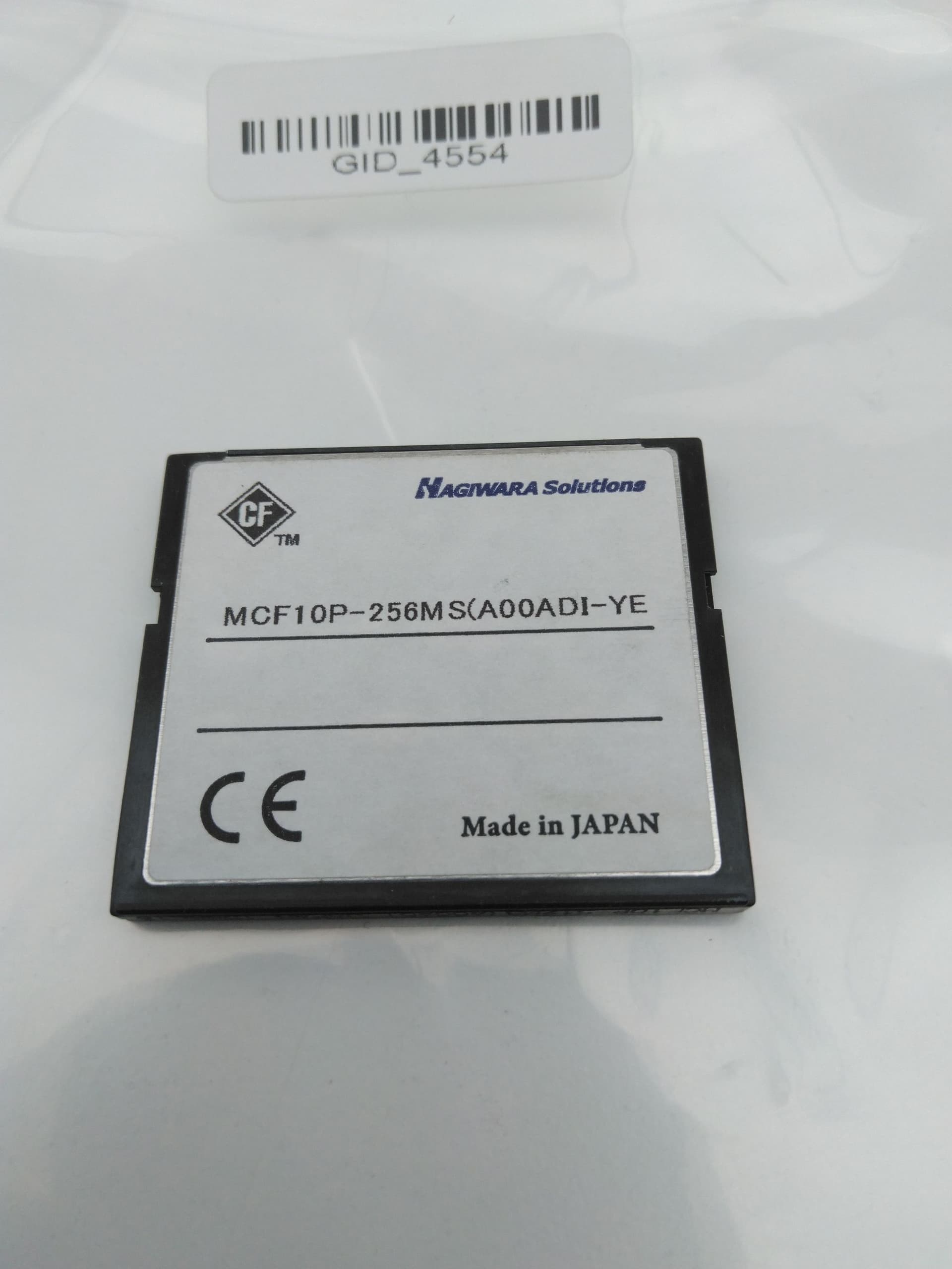 Yaskawa MCF10P-256M(A00ADI-YE Nagiwara Solutions Memory Compact Flash Card