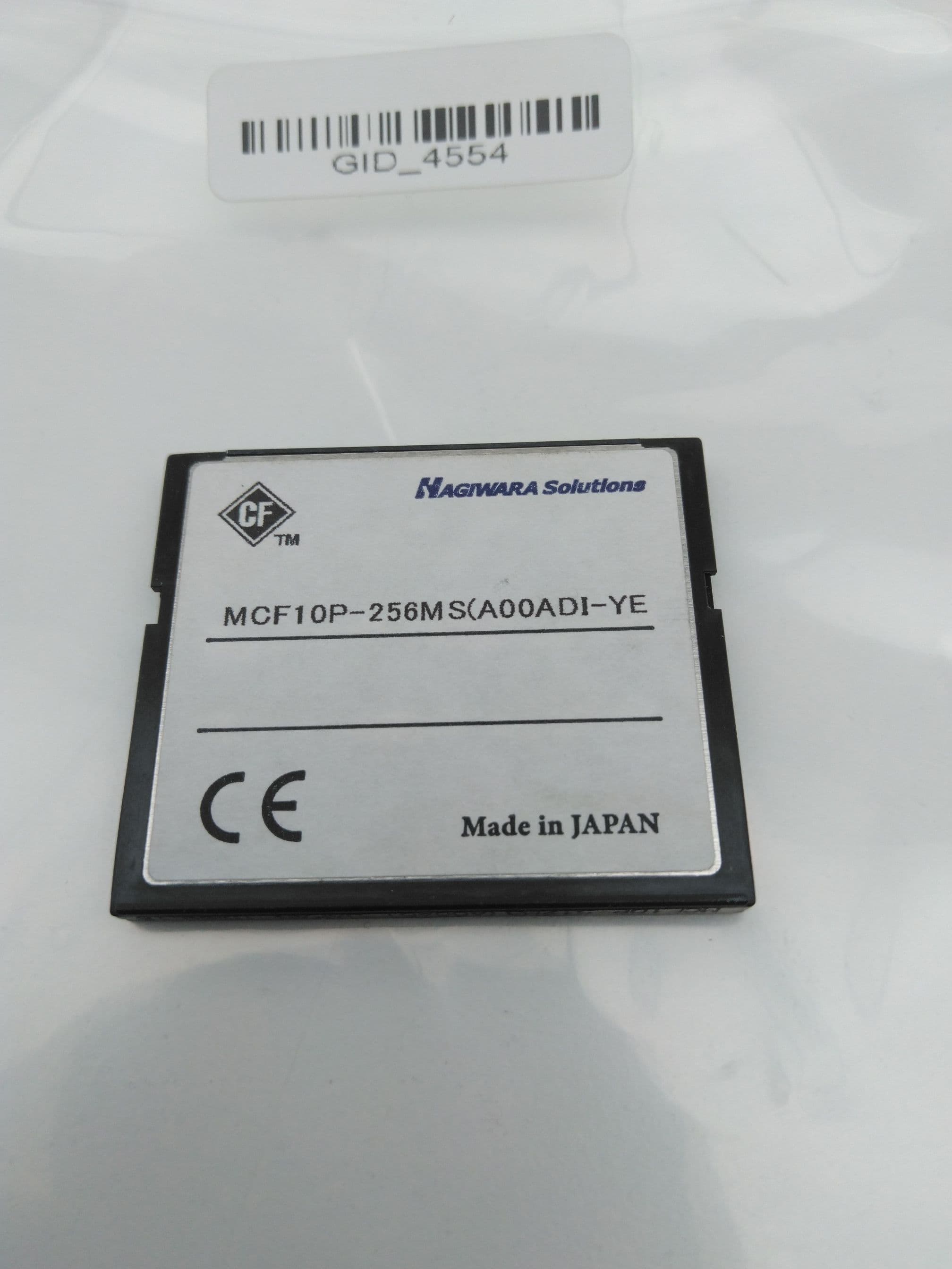 Yaskawa MCF10P-256M(A00ADI-YE Nagiwara Solutions Memory Compact Flash Card