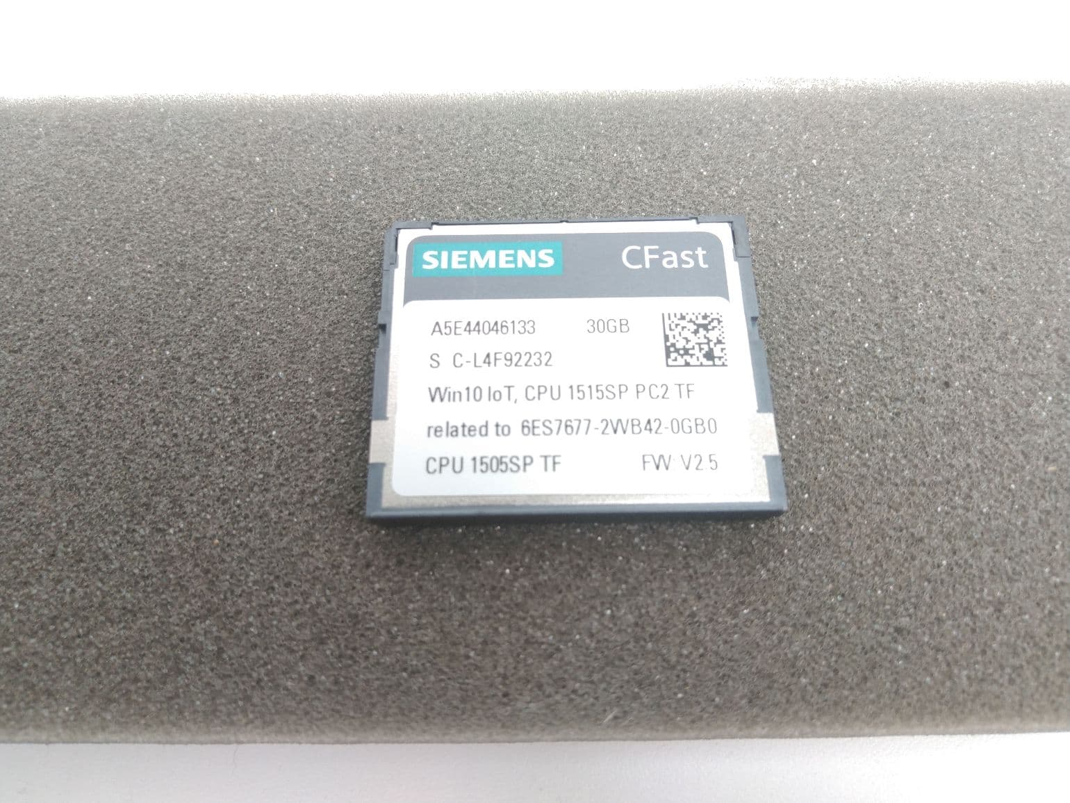 Siemens 6ES7648-2BF10-0XK1 SIMATIC CFAST Memory Card 30GB