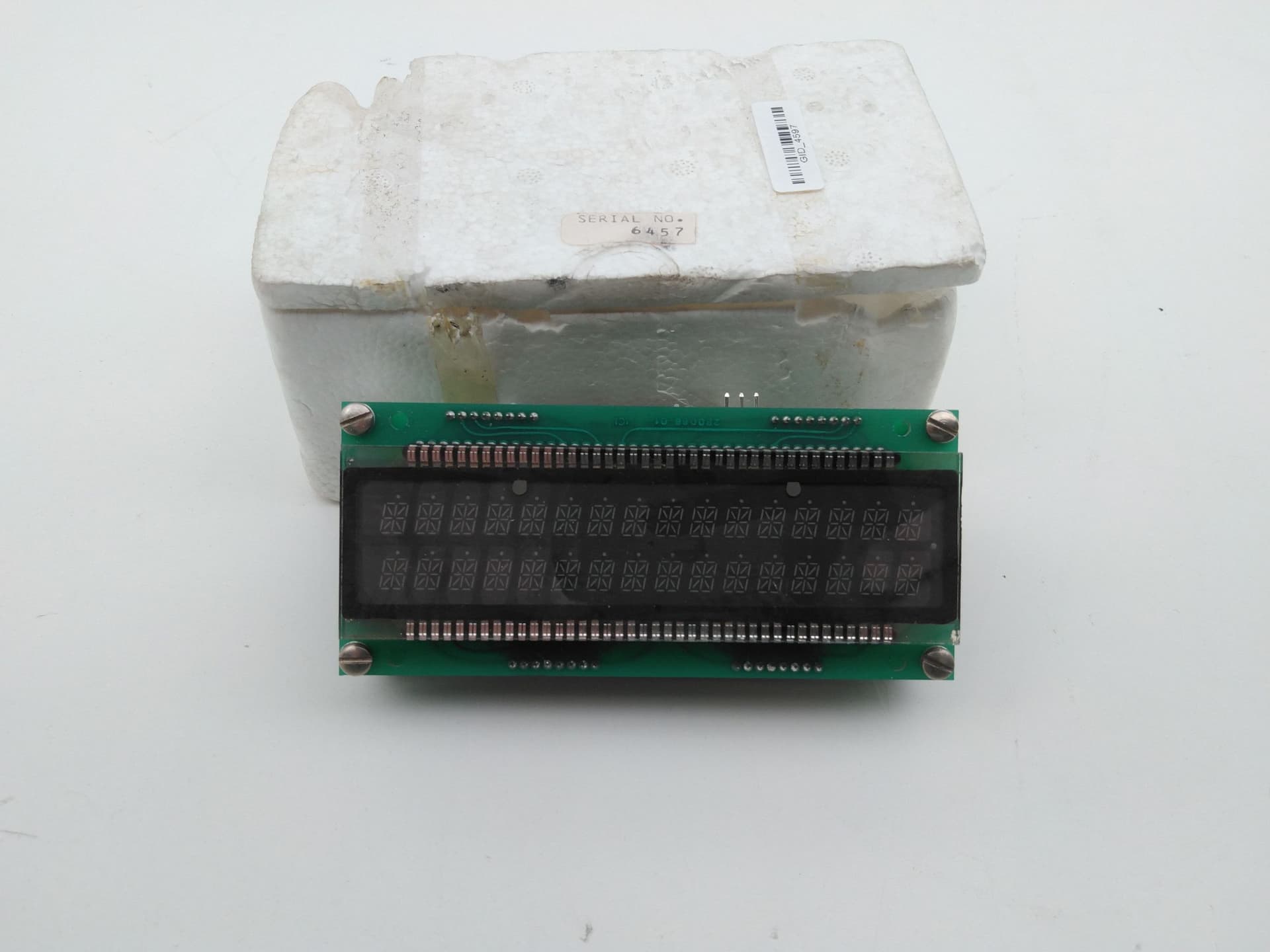 Dale Electronics 280066-1 industrial display, 2 rows ,16 Characters/row