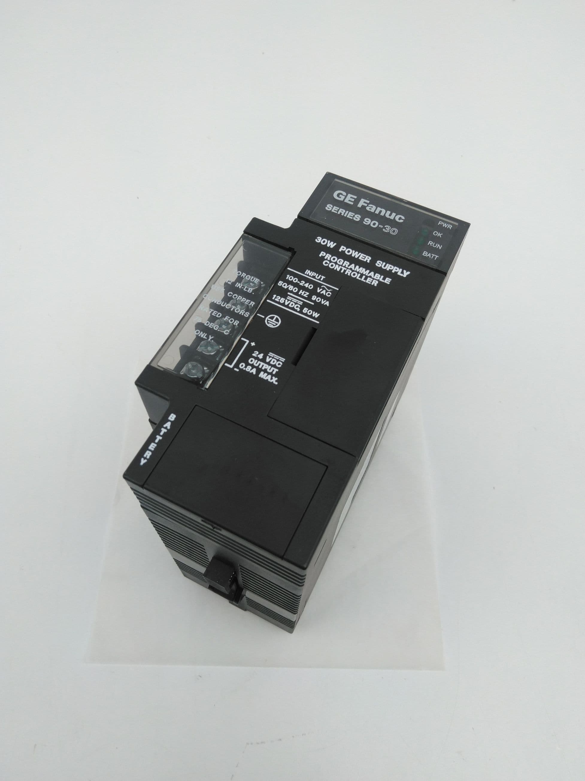 GE Fanuc IC693PWR321P Series 90-30 Programmable Power Supply 120/240VAC 30W