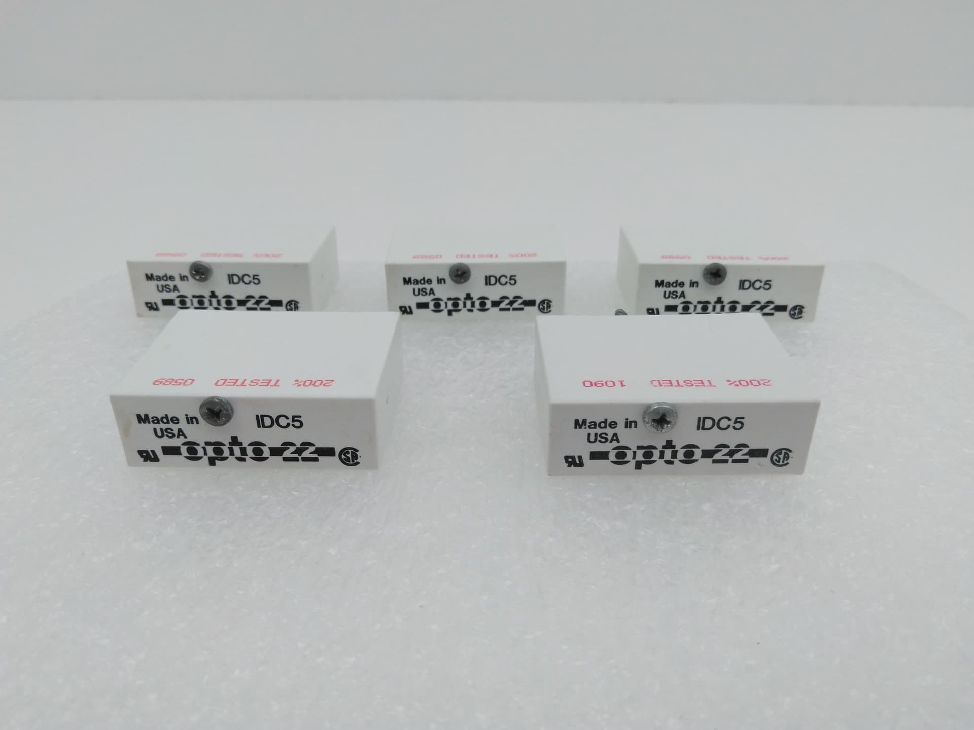 opto 22 IDC5B Input Module, 4-16VDC - Lot of 5
