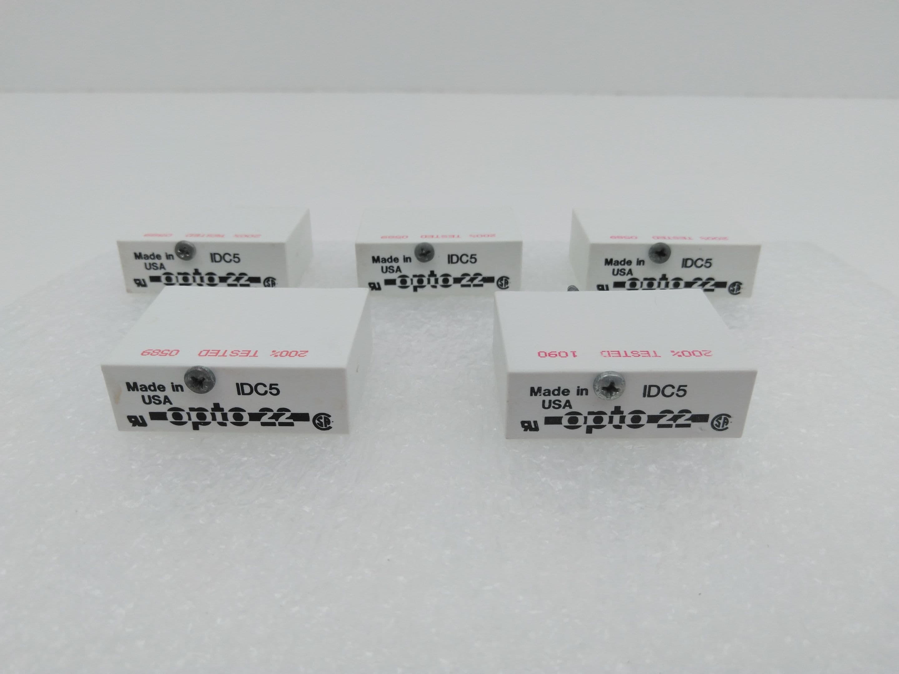 opto 22 IDC5B Input Module, 4-16VDC - Lot of 5
