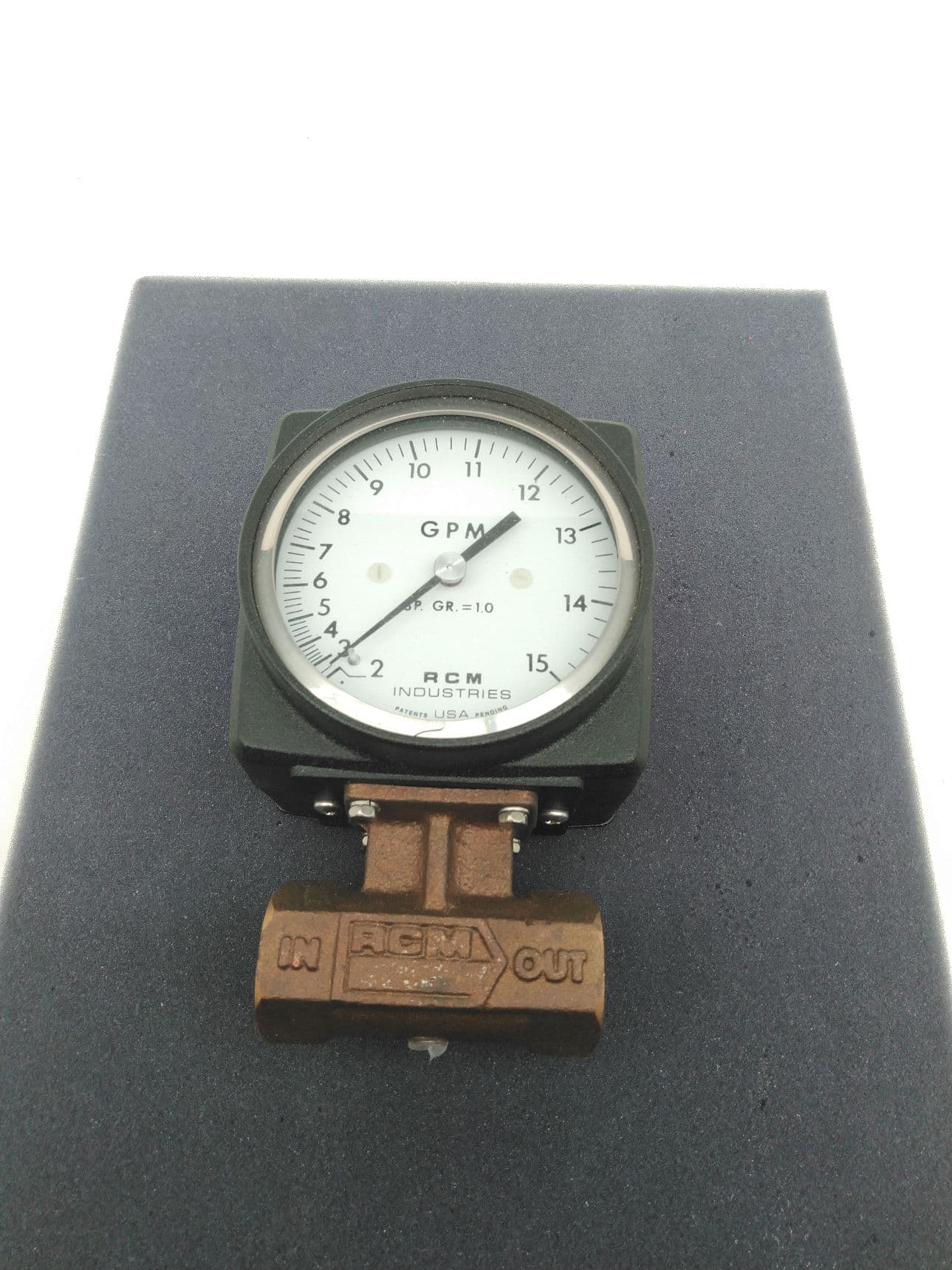 RCM Industries 3/4" -71-R-100 D.P. Flow Meter, 3/4" NPT ,100GPM