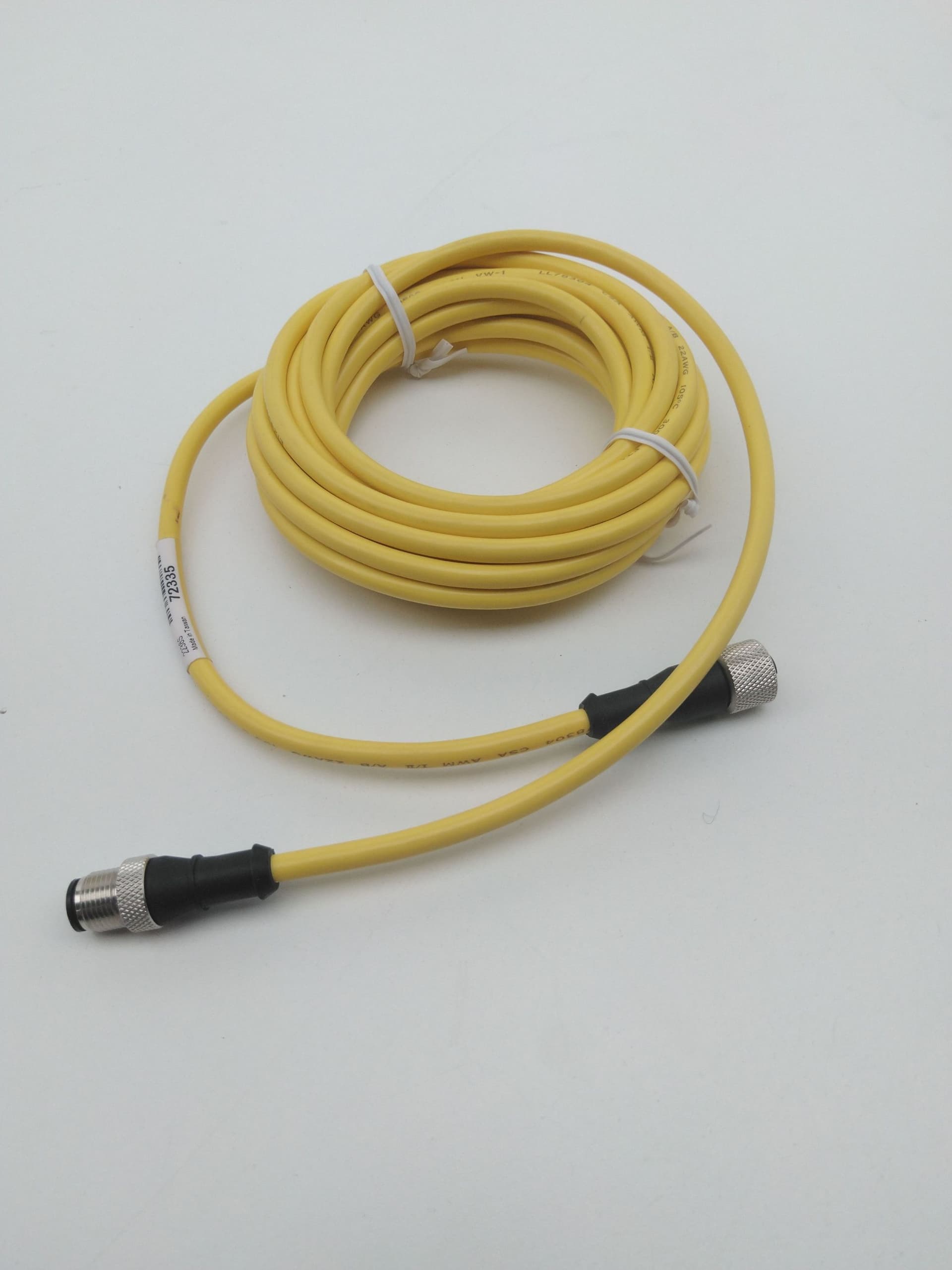 Banner Engineering DEE2R-515D 72335 M12 Straight 5pin Female/Male Cordset 4.57m