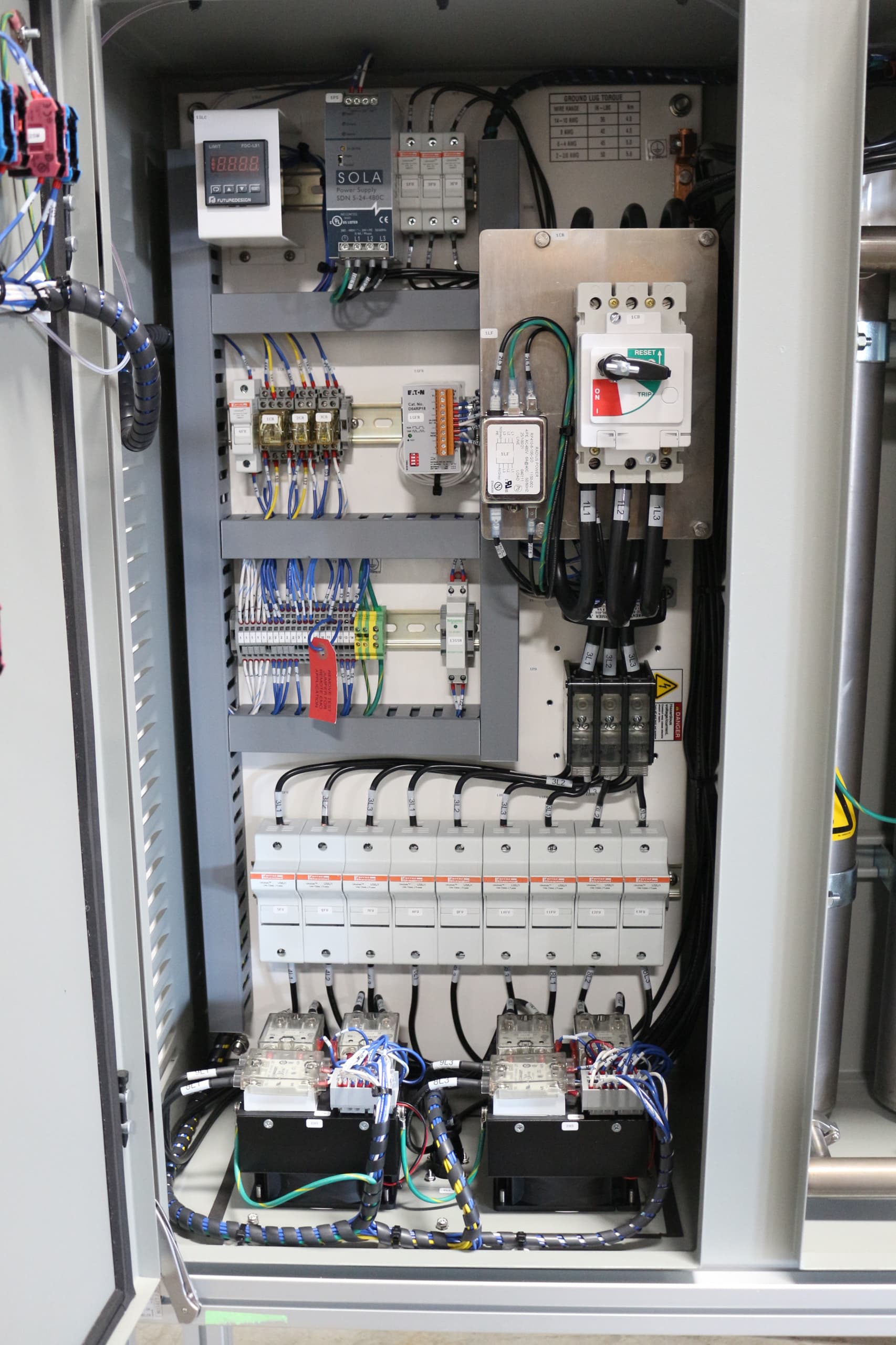 Process Technology Tytan TY-081-480-3-SC-RI In-Line Water Heater, 81KW