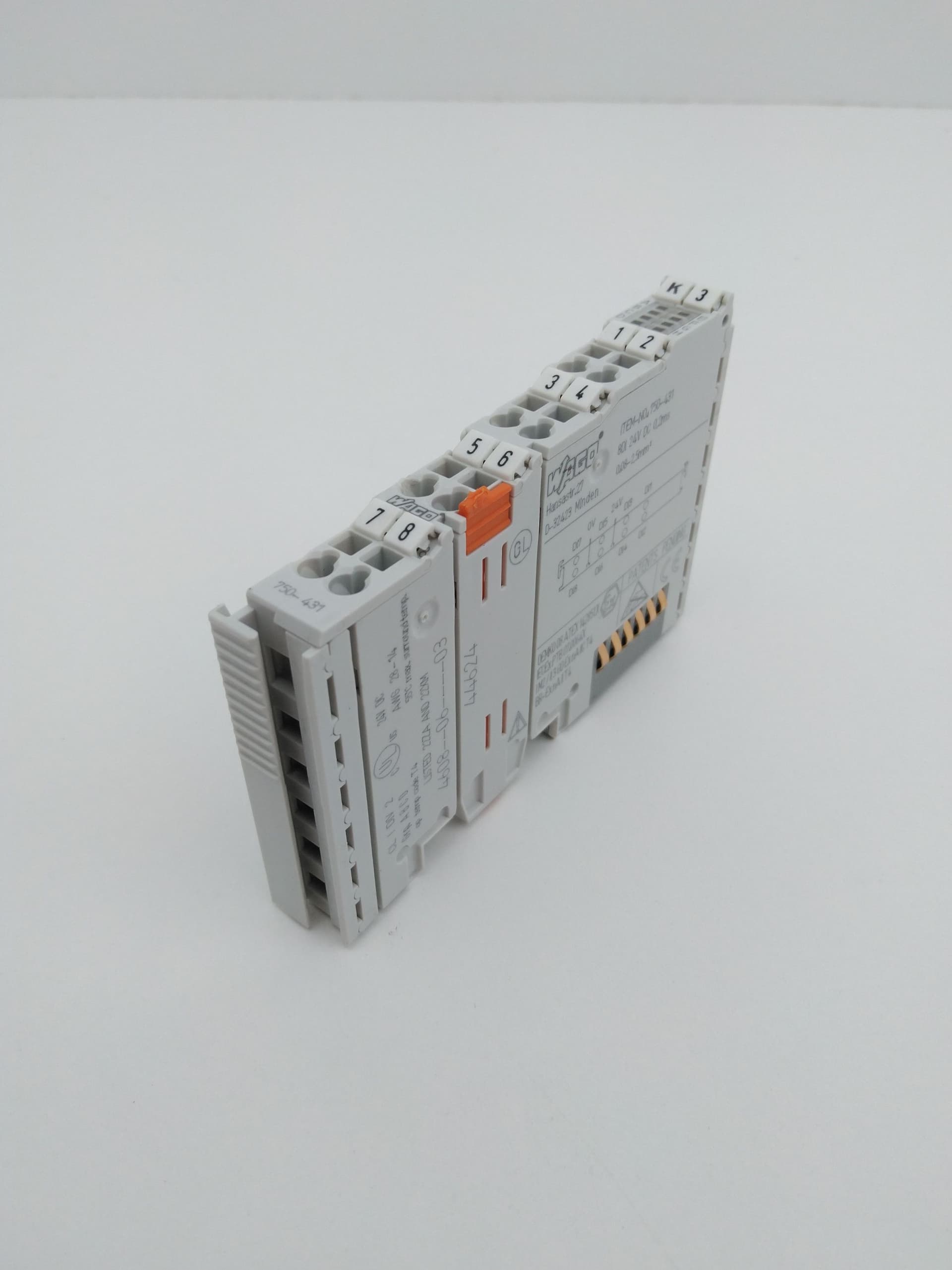 Wago 750-431 8-Channel Digital Input Module, 24VDC, 0.2ms