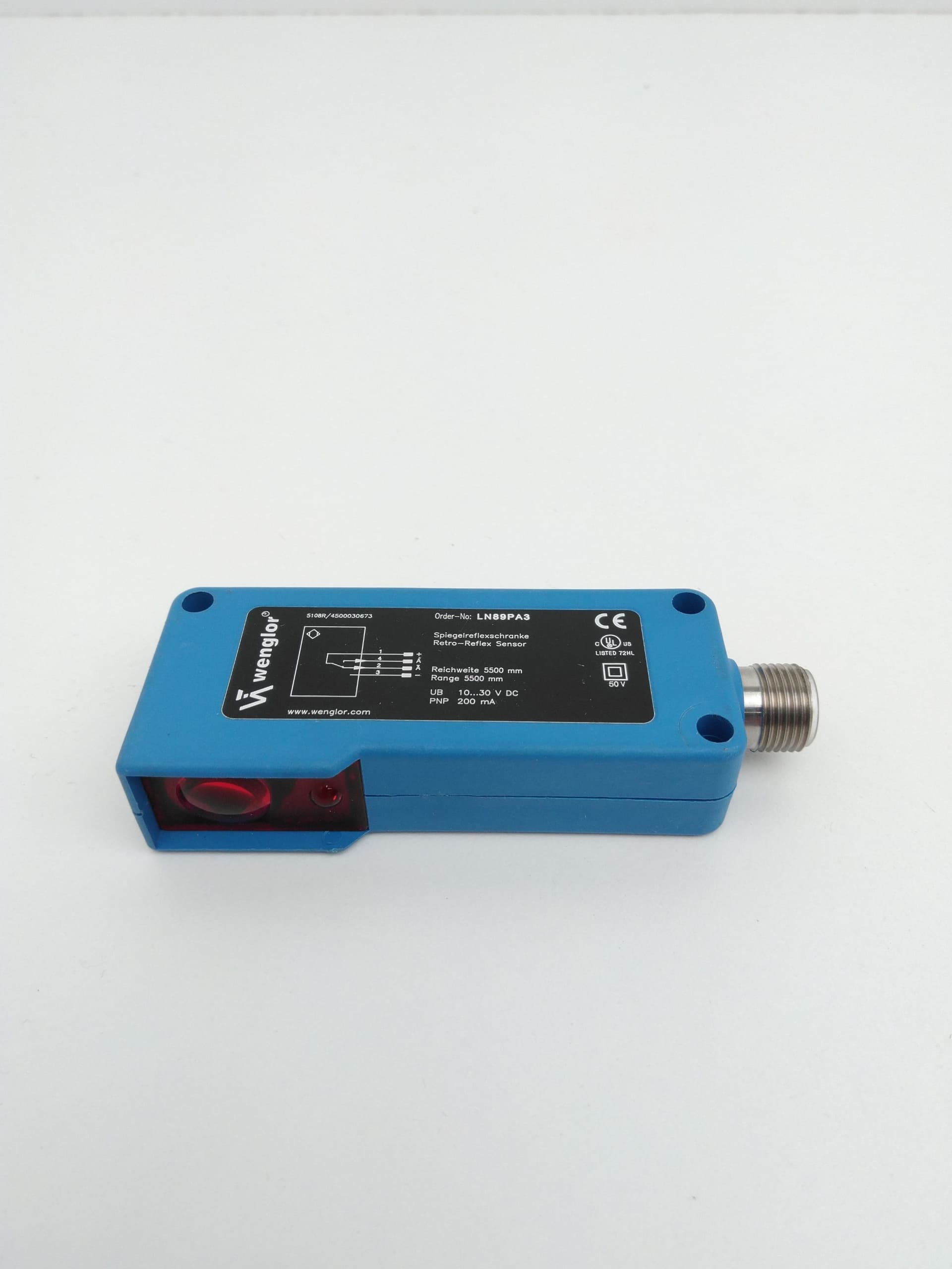 Wenglor LN89PA3 Retro-Reflex Sensor Universal
