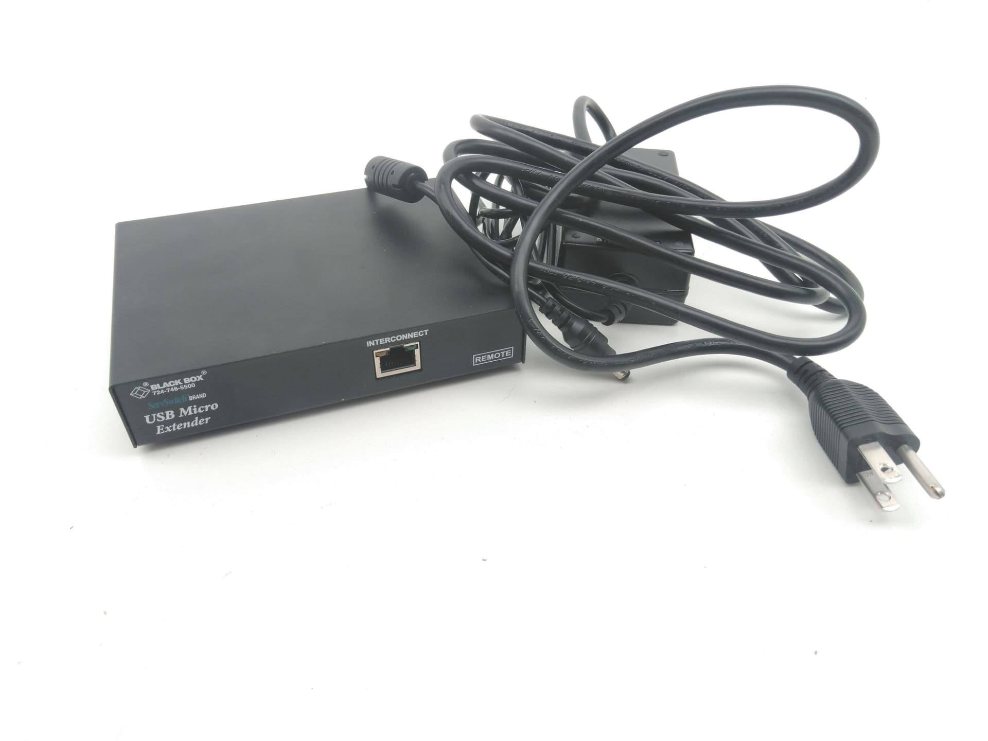 Black Box ACU4001A ServSwitch CATx USB Micro Extender w/ Power Supply
