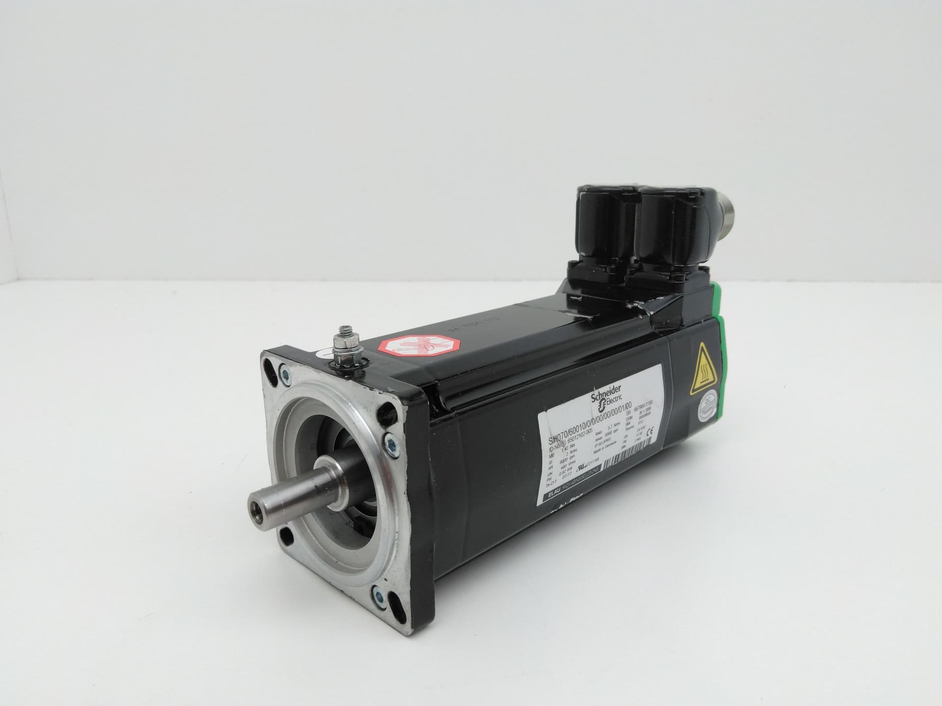 Schneider Electric SH070/60010/0/0/00/00/00/01/00 Servo Motor, 65012102-005