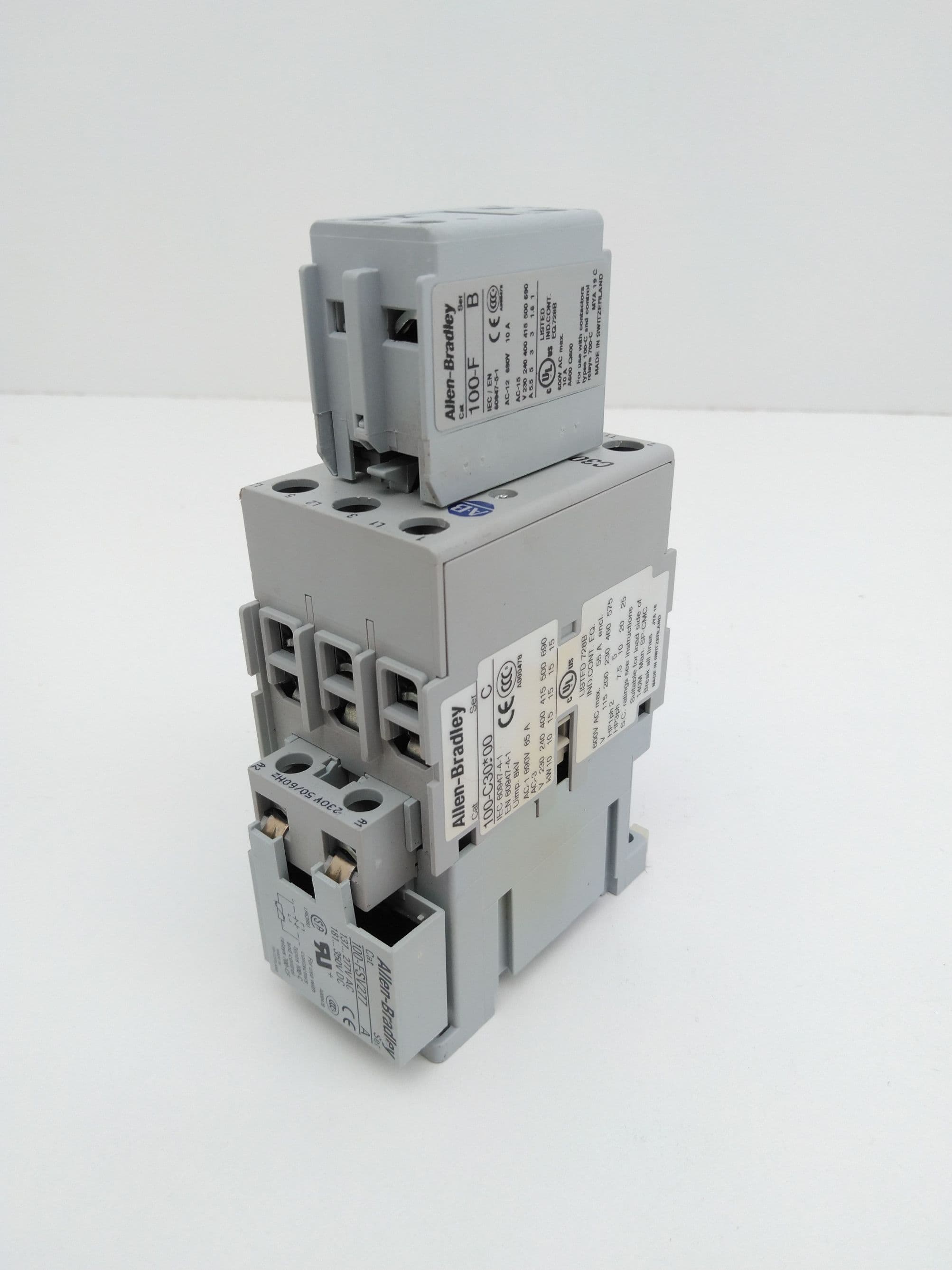 Allen-Bradley 100-C30*00 Contactor, Ser C, 230VAC Coil, 100-F, 100-FSV277