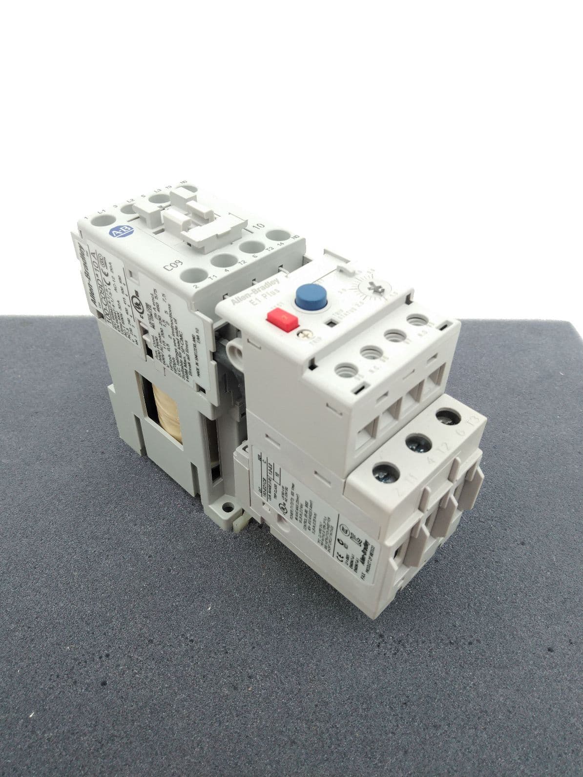 Allen-Bradley 100-C09D*10 Ser A Contactor / 193-ED1CB Ser C Overload Relay 1-5A