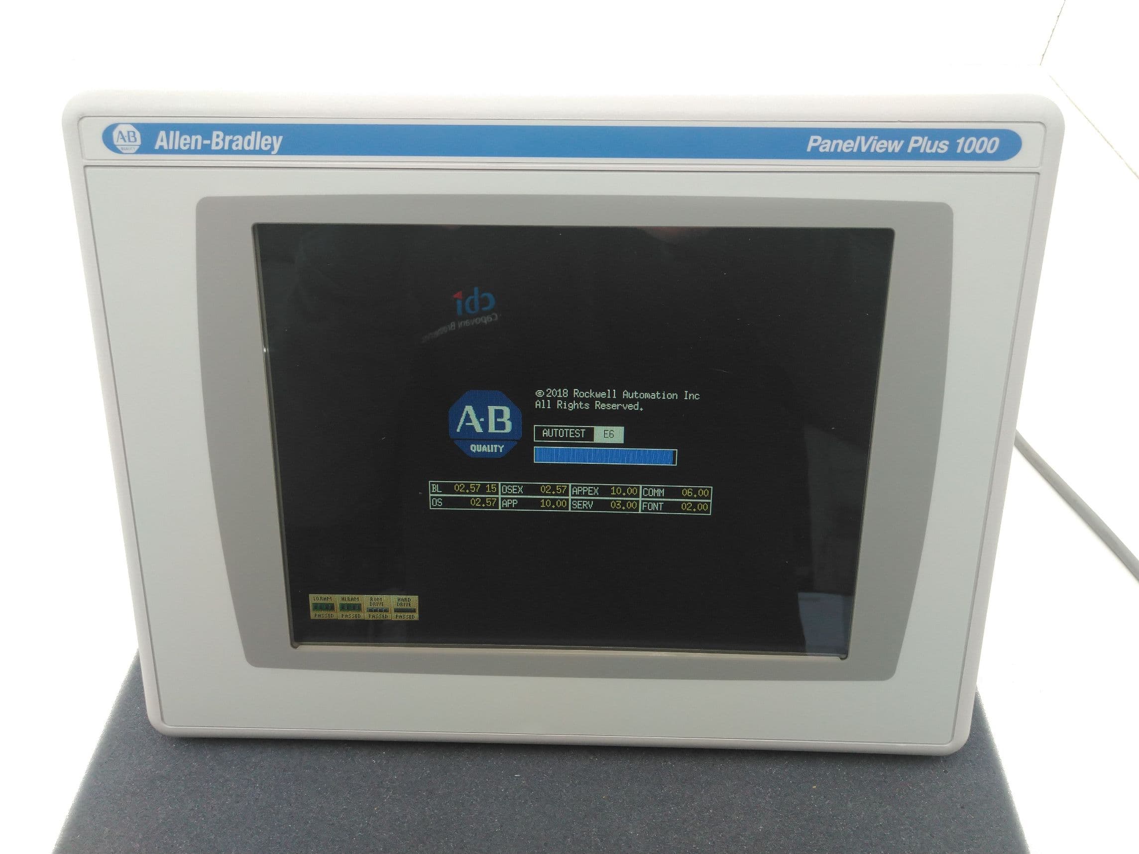 Allen-Bradley 2711P-T10C4D8 PanelView Plus 6 1000 Color/Touch Terminal 10.4"