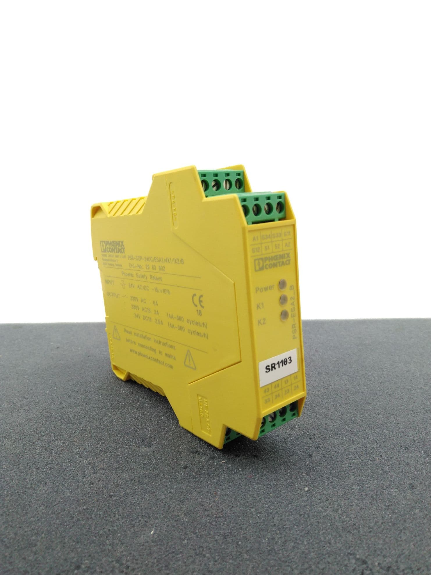 Phoenix Contact PSR-SCP-24UC/ESA2/4X1/1X2/B Safety Relay, 29 63 802