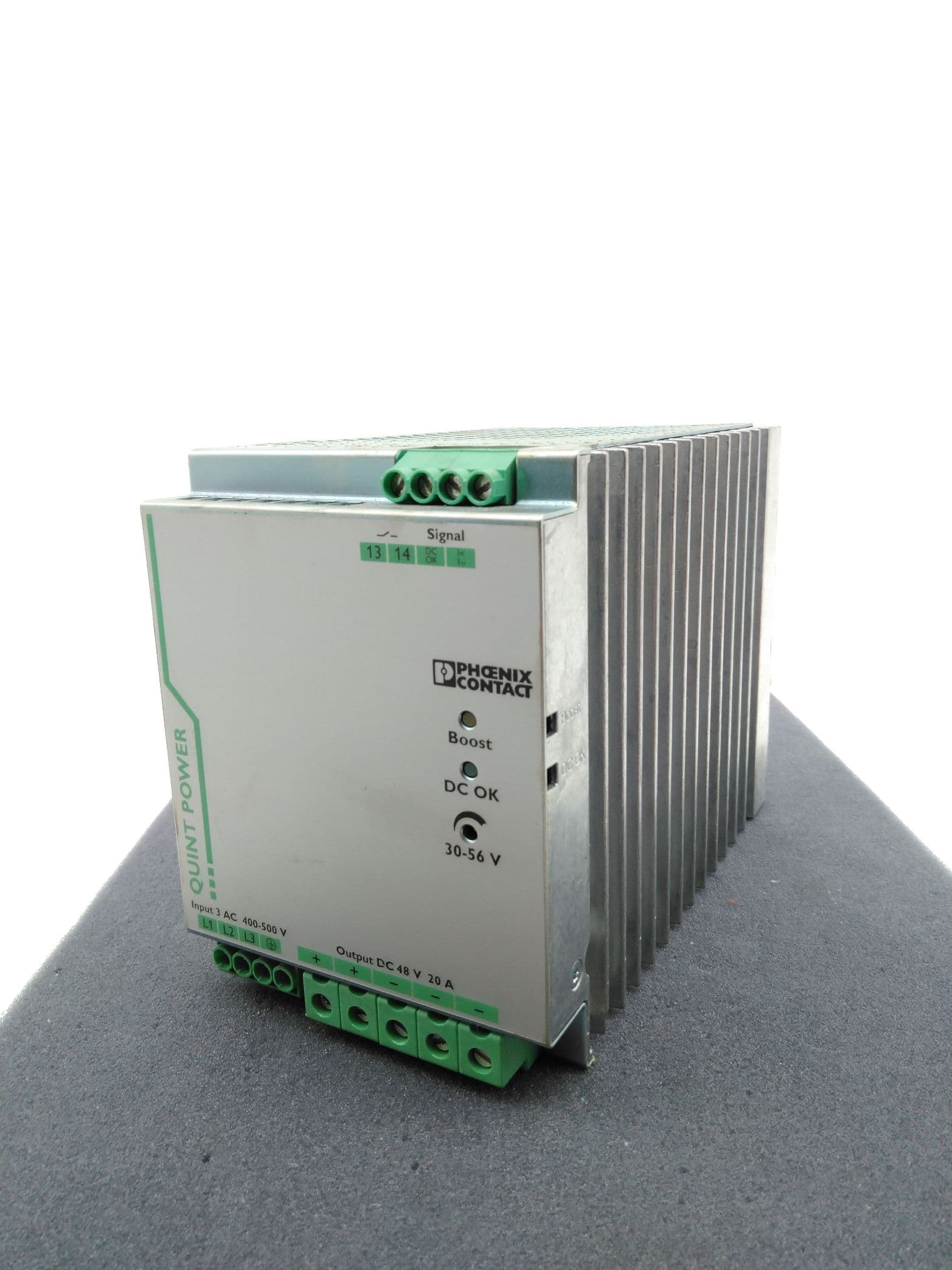 Phoenix Contact QUINT-PS/3C/48DC/20, 2320827 Power Supply, 48VDC, 20A, 960W