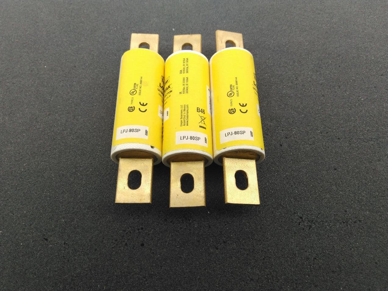 Bussmann LPJ-80SP Fuses Class J 80A 600VAC/300VDC