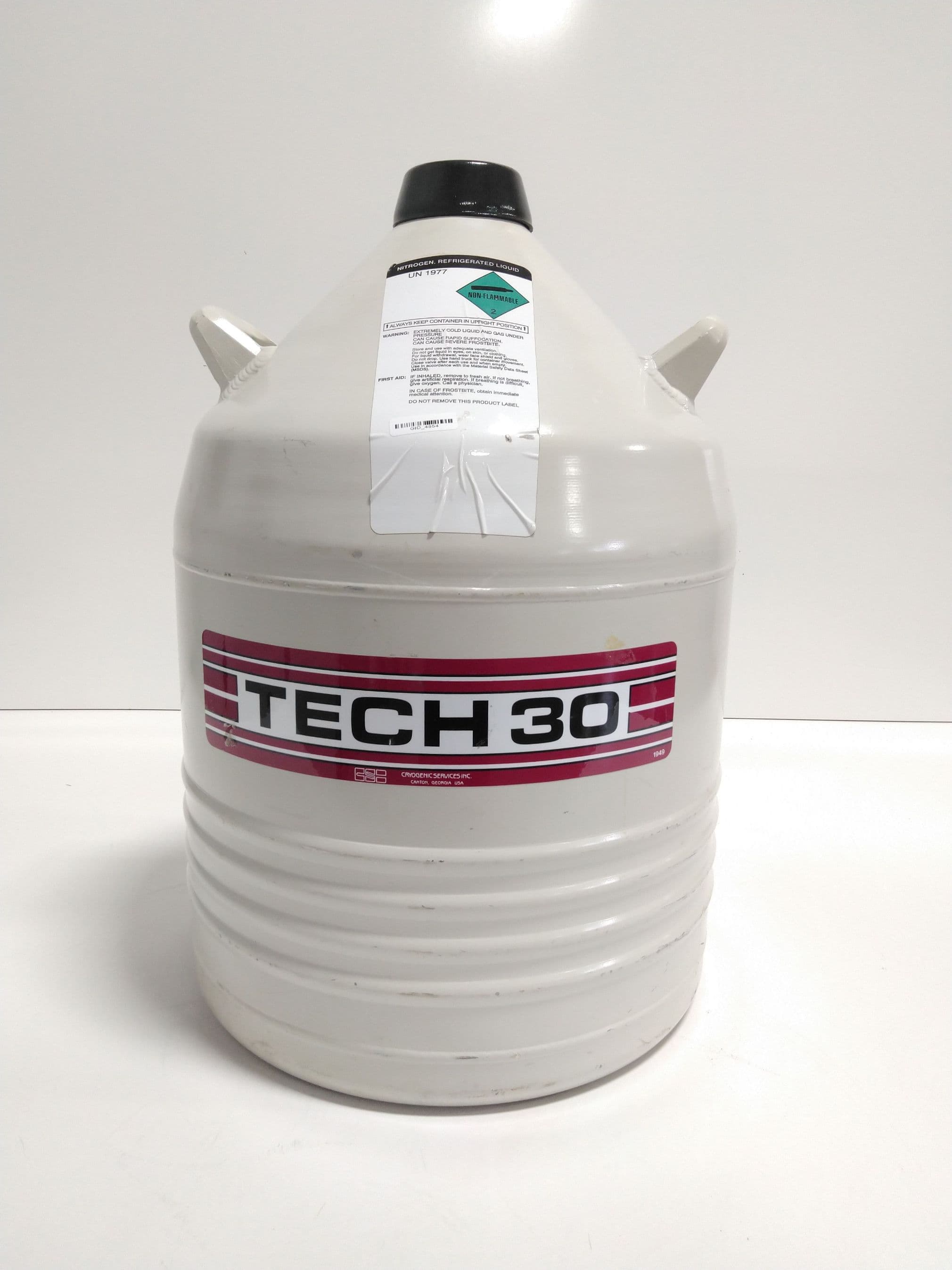 Cryogenic Services Inc. 30 L Cryogenic Dewar, 30 Liter