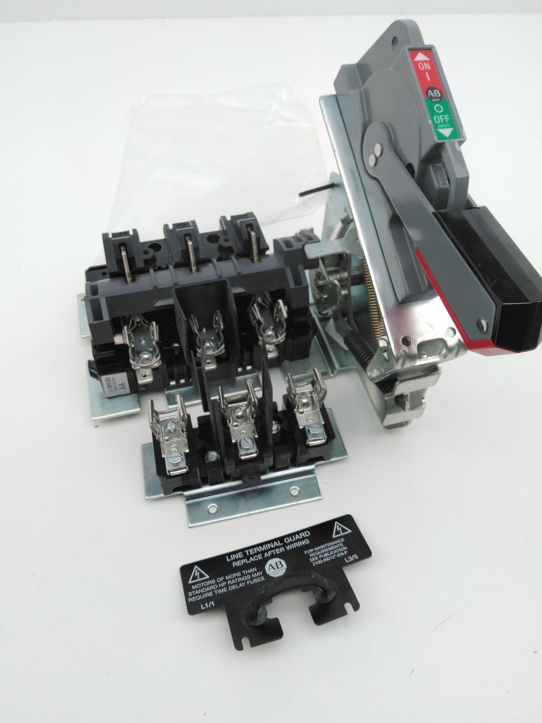 Allen-Bradley 1494V-DS30 Disconnect Switch Mechanism 149V-FS30 Fuse Block 30A