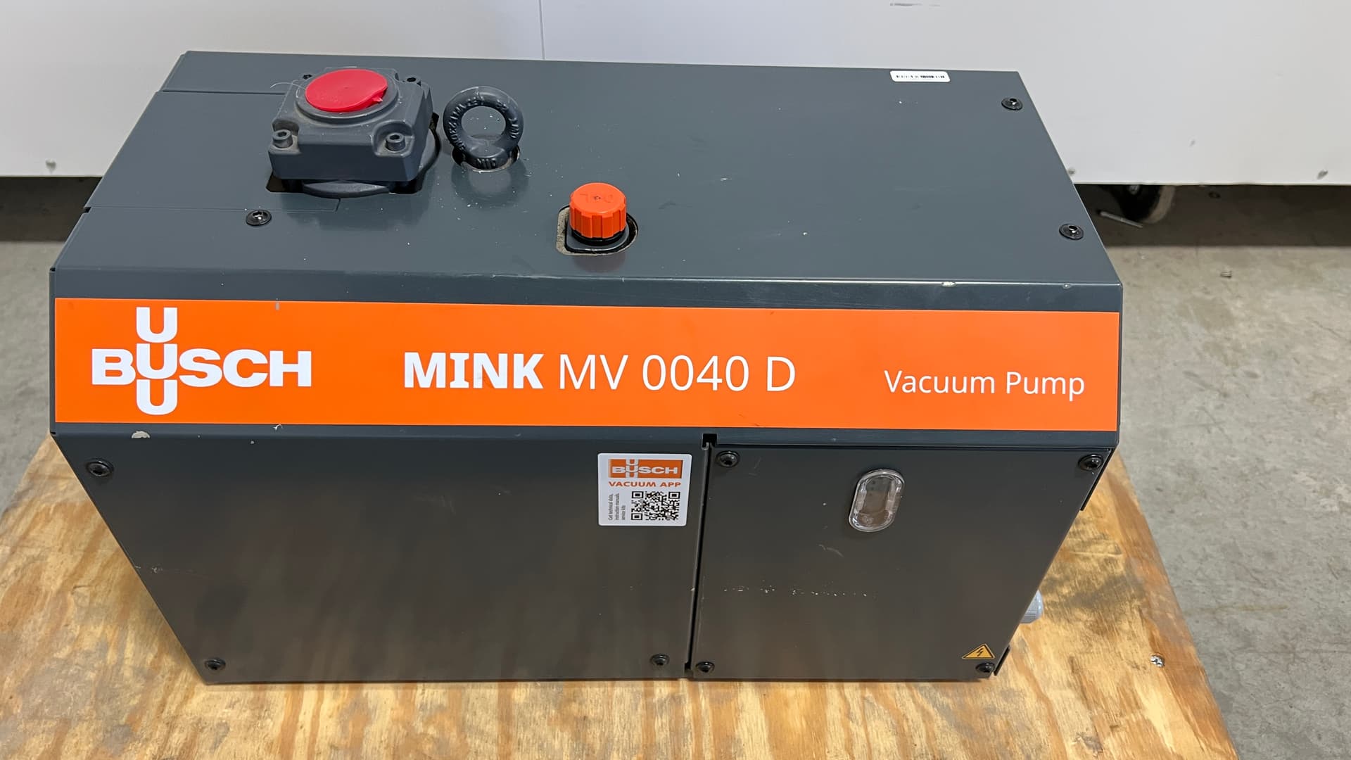 Busch MINK MV 0040 D Vacuum Pump, Dry, 23.5 ACFM, Tested