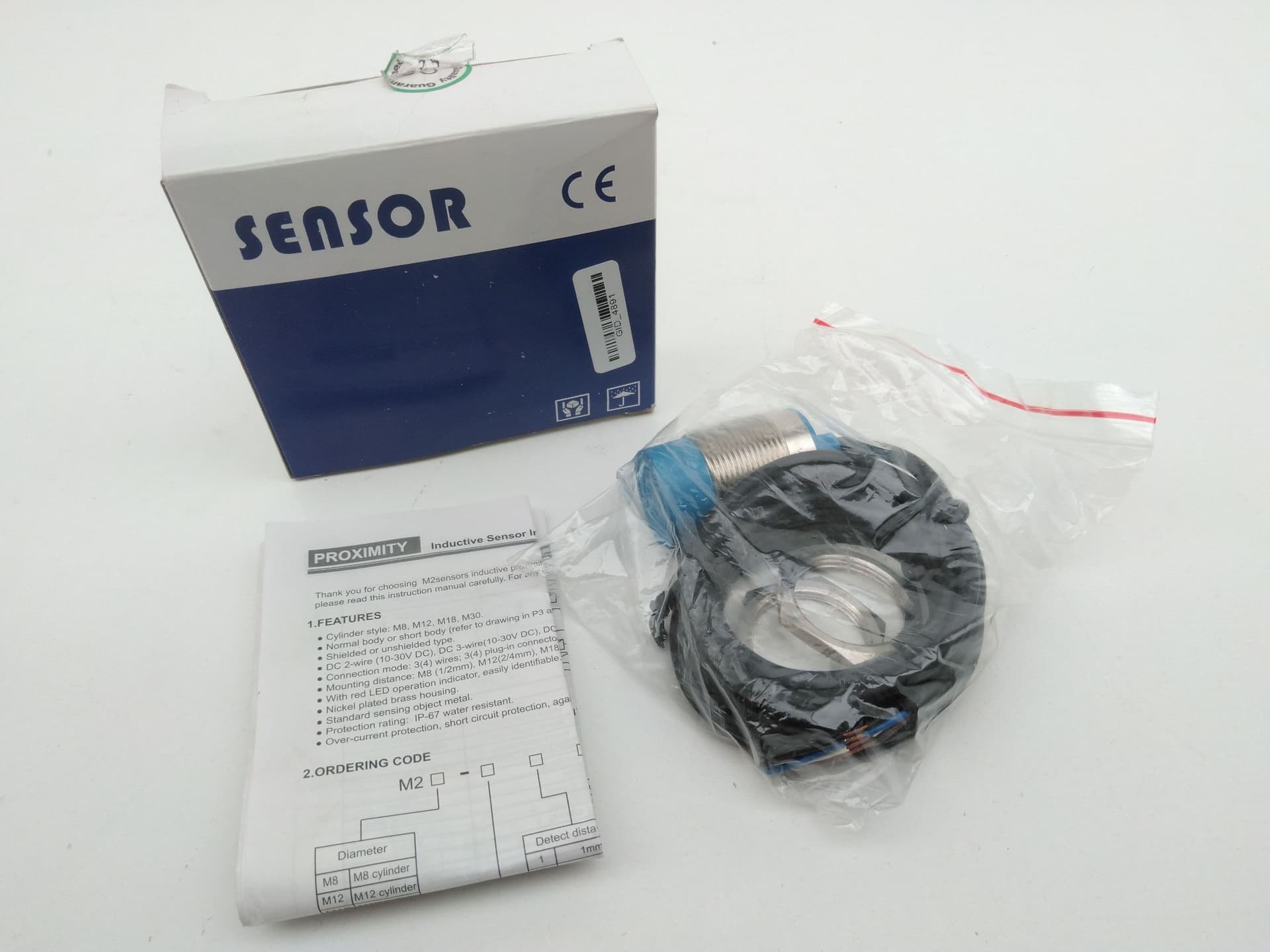 M2sensors M2M30-S15NOCDC Proximity Sensor