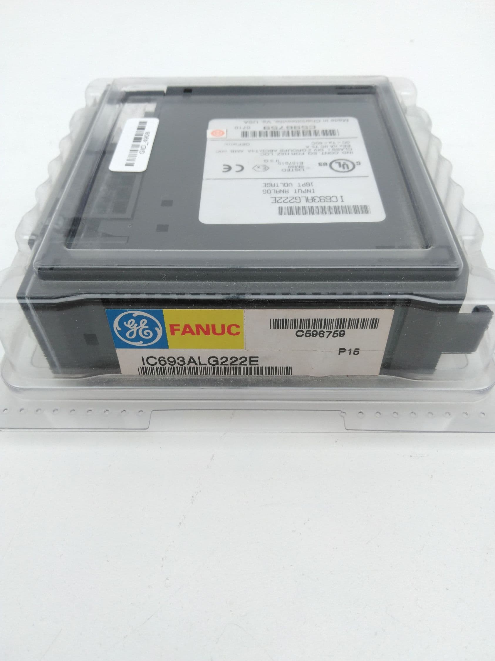 GE Fanuc IC693ALG222E Analog Input Module 16-Point