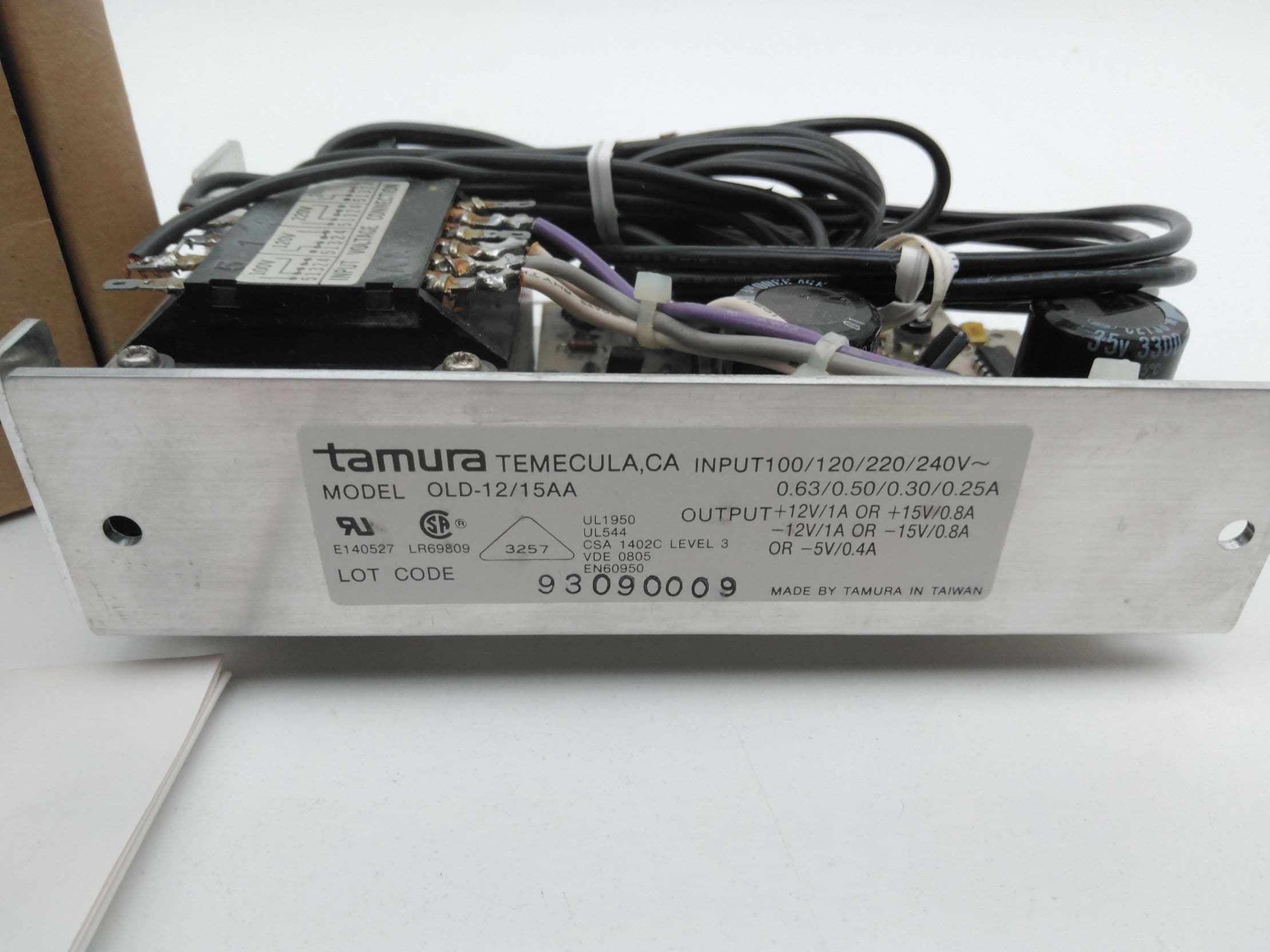Tamura Corporation OLD-12/15AA Linear Power Supply