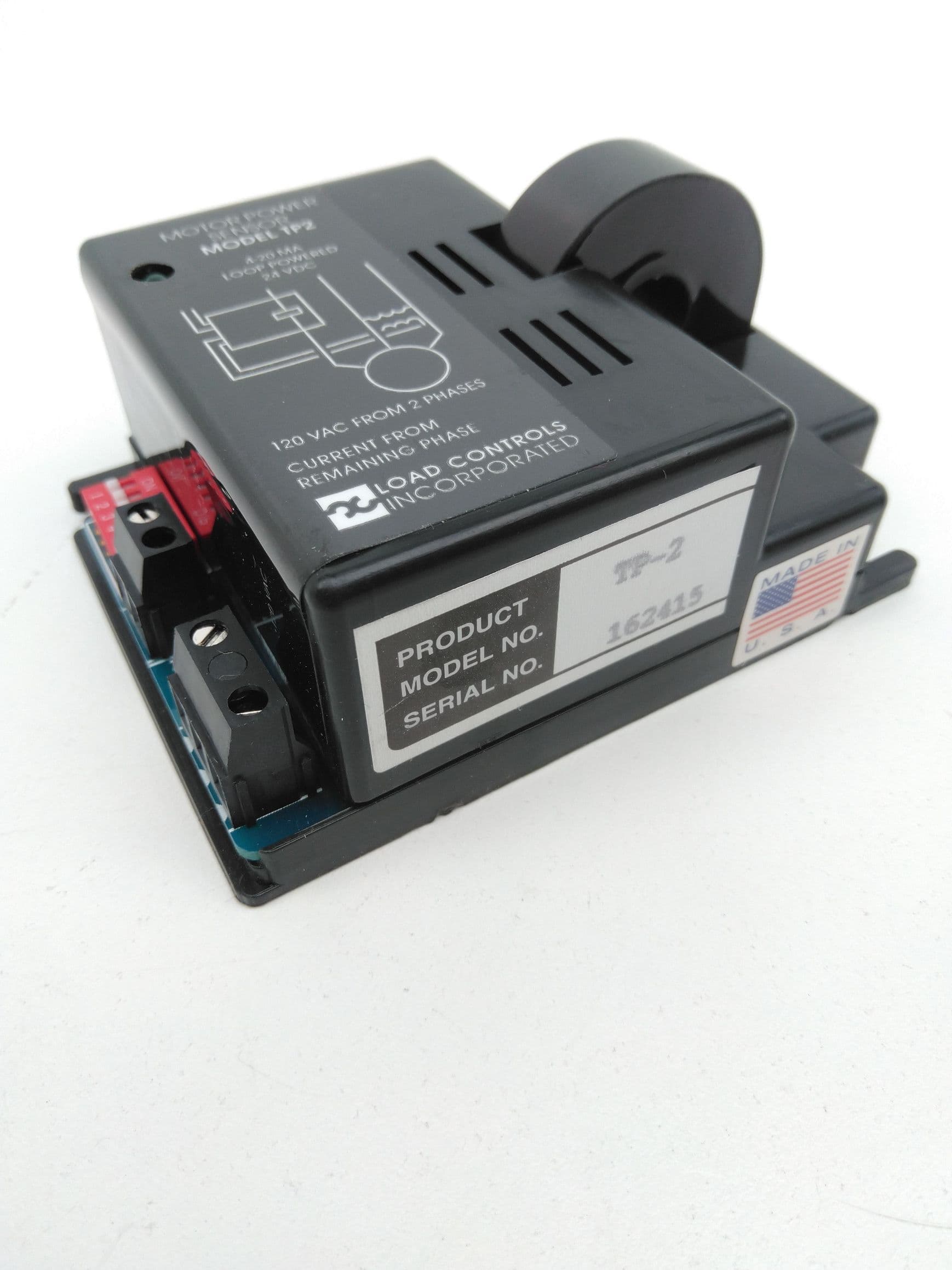 Load Controls TP2 Compact Motor Power Sensor Module 4-20MA 24VDC