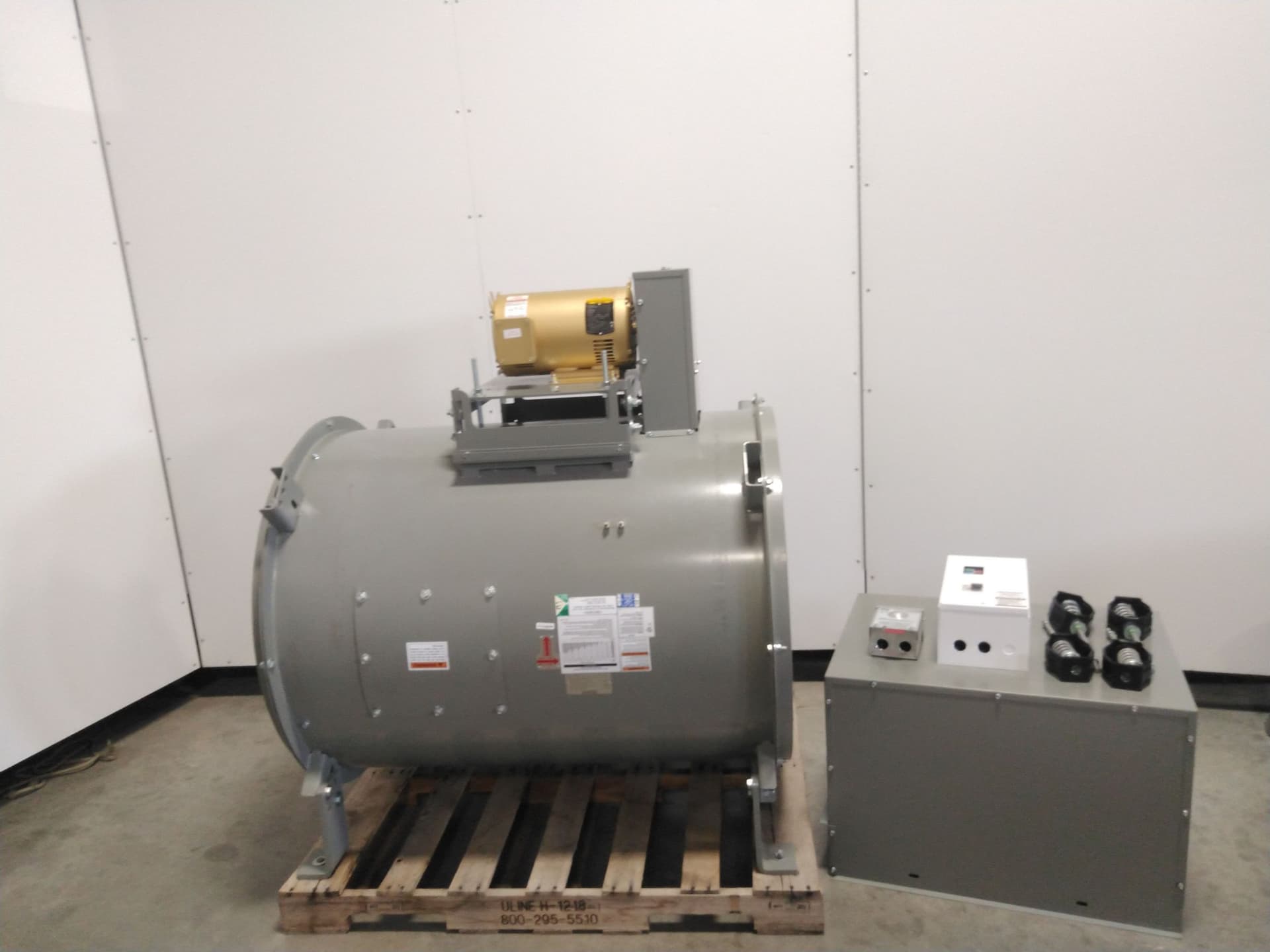 Greenheck QEI-24-100-50-X Mixed flow Fan, 24" ,5Hp
