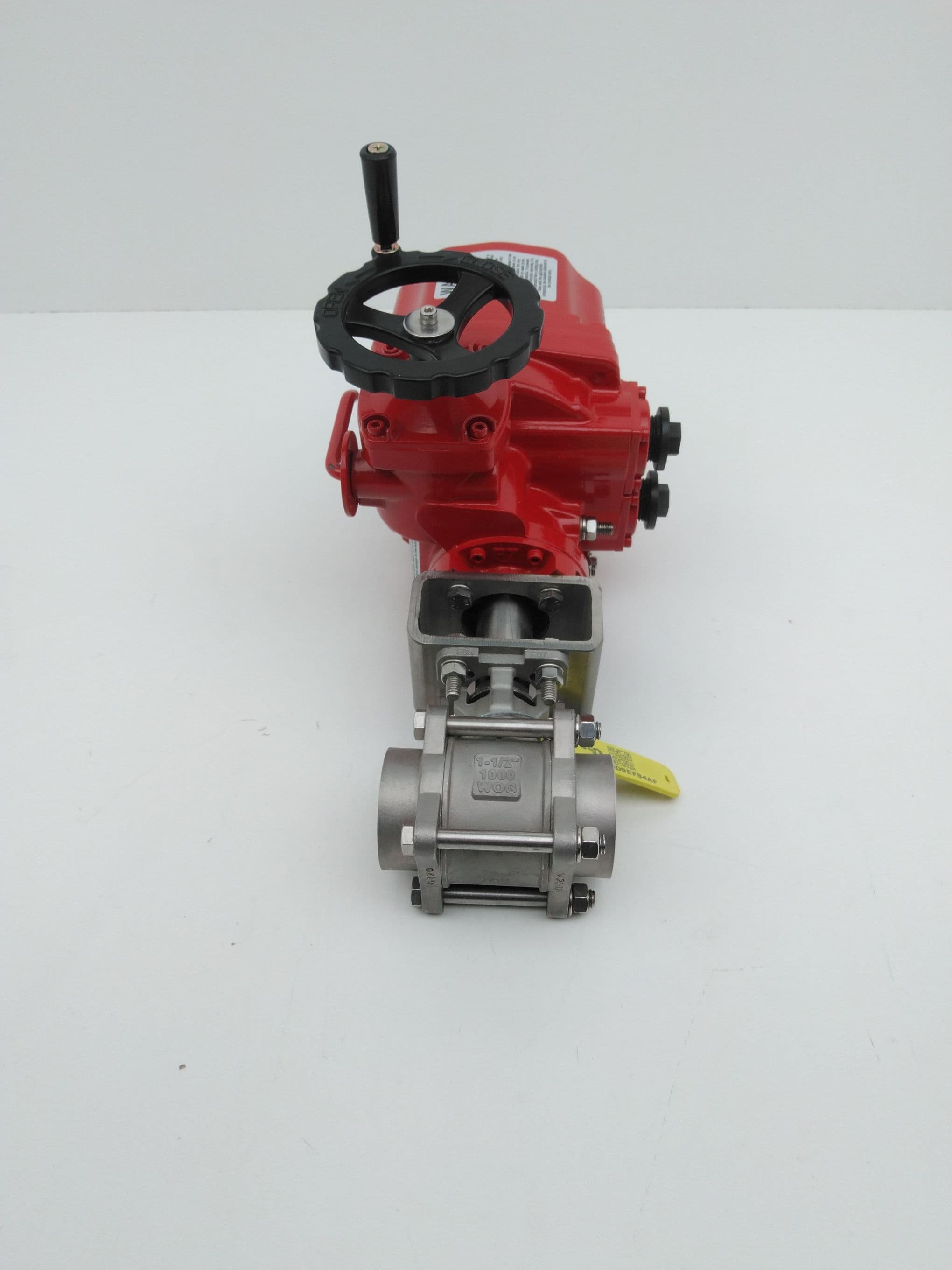 Triac Controls WE-690 Electric Actuator w/ 1 1/2 "SS Ball Valve