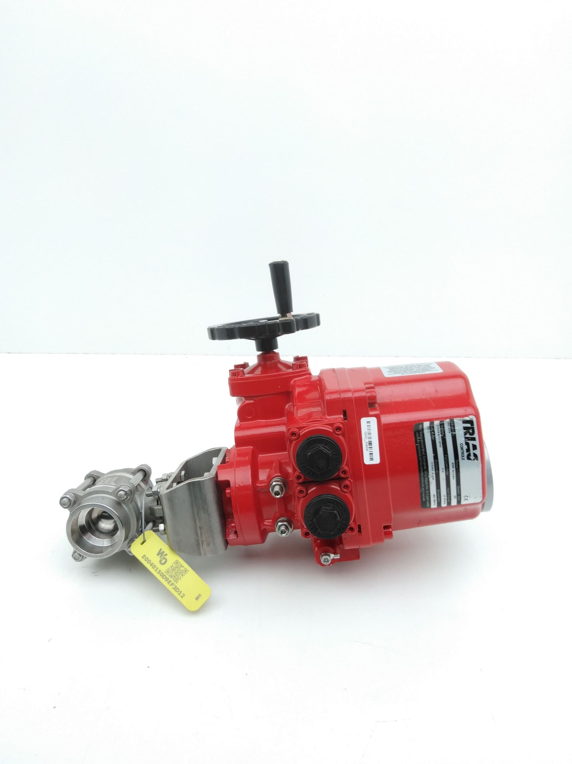 Triac Controls WE-690 Electric Actuator w/ 1 1/4"SS Ball Valve