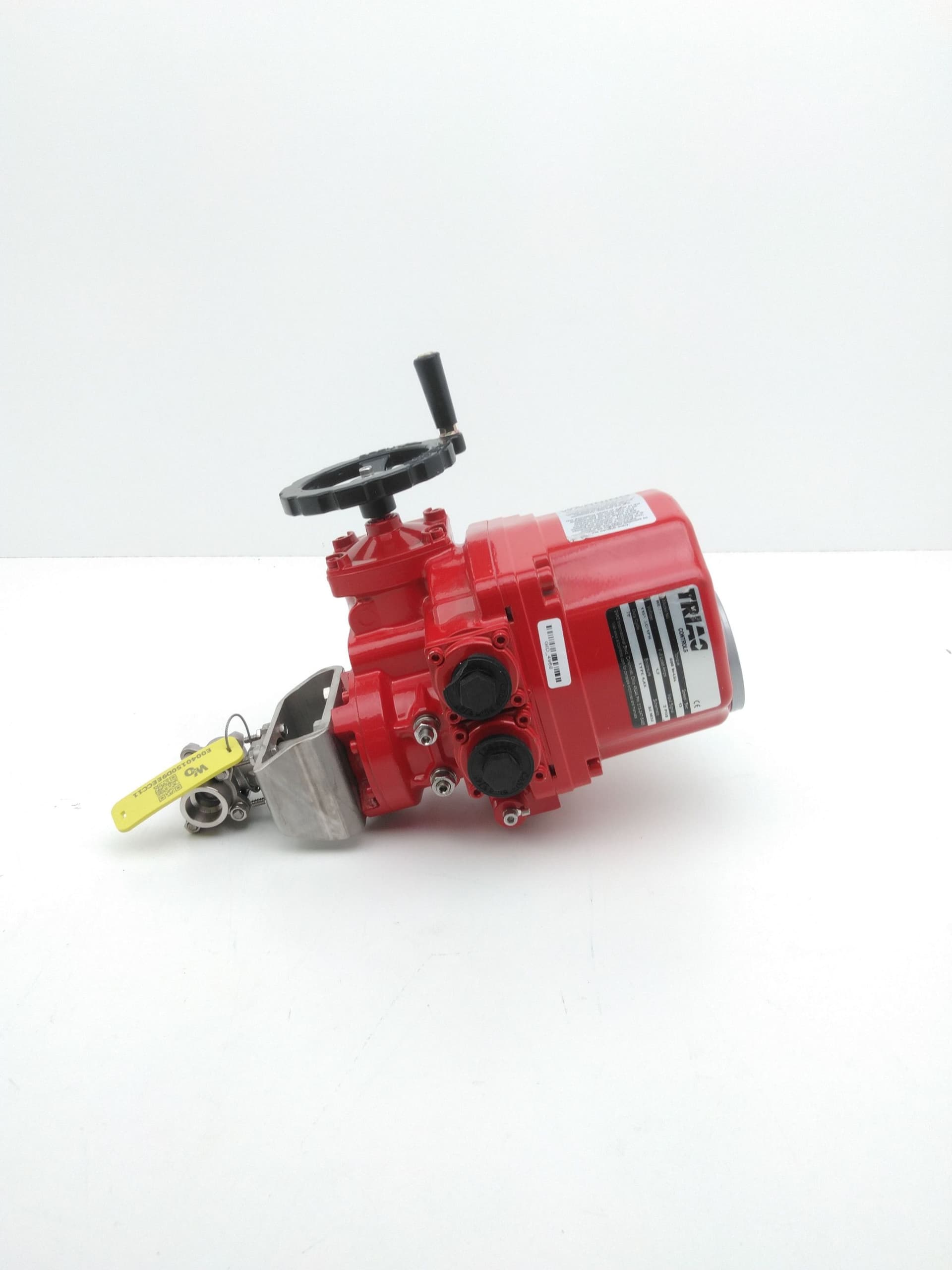Triac Controls WE-690 Electric Actuator w/ 1/2" SS Ball Valve