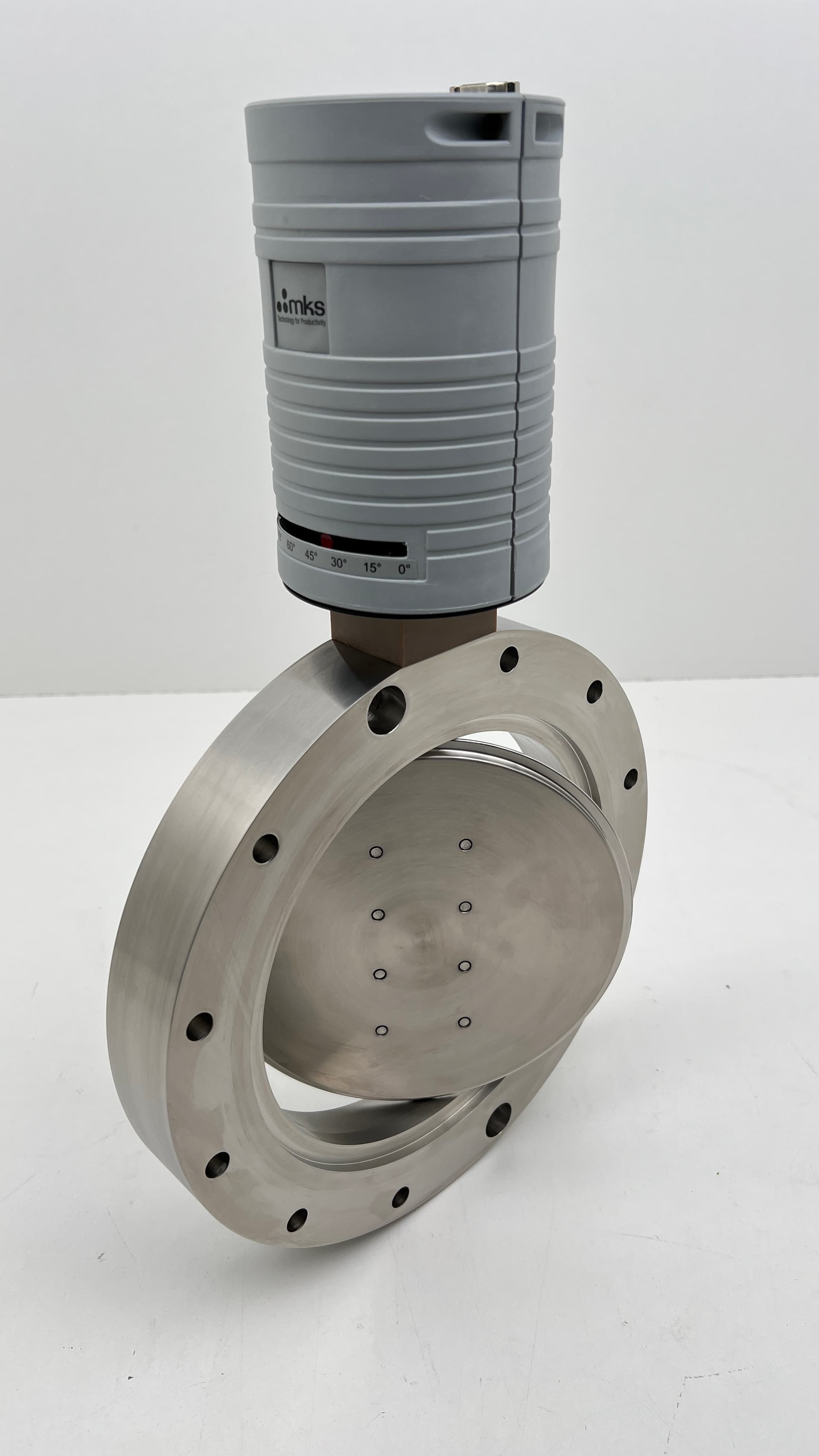 MKS 653B-29725 Exhaust Throttle Valve 200mm ISO-K, High Speed, Kalrez Seals